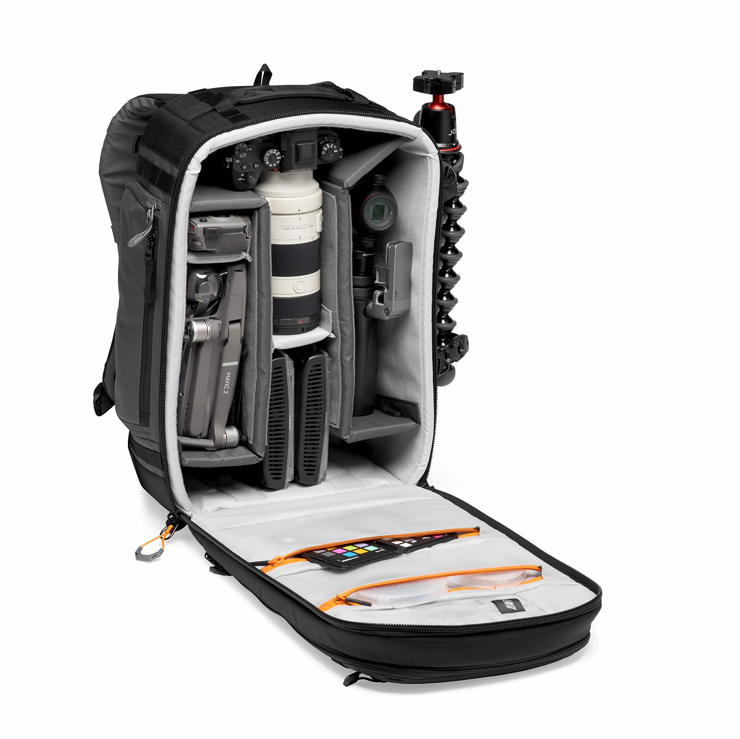 Lowepro Pro Trekker BP 350 AW II,Outdoor Camera Bag,Camera Backpack with Recycled Fabric,Pasuje do 15" Laptop lub tablet,MaxFit Dividers,Weatherproof Cover, Mirrorless or DSLR Camera Case,Black or