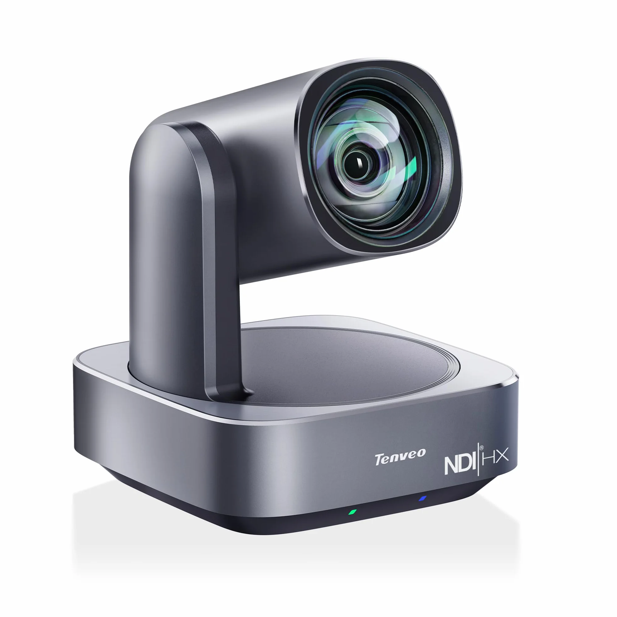 Tenveo Kamera PTZ 4K z NDI I AI-Tracking – 12x Zoom Optyczny, USB3.0/HDMI/PoE, do Transmisji na Żywo (OBS/vMix), Kościoła, Konferencji