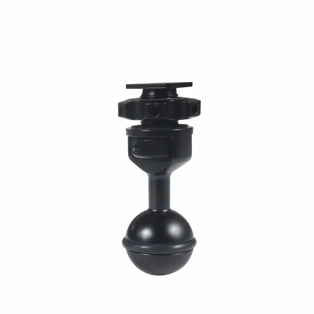 Regulowana głowica kulowa CNC 1-calowy adapter do podwodnych kamer akcji wodoodporna obudowa wideo lampa błyskowa (typ B)