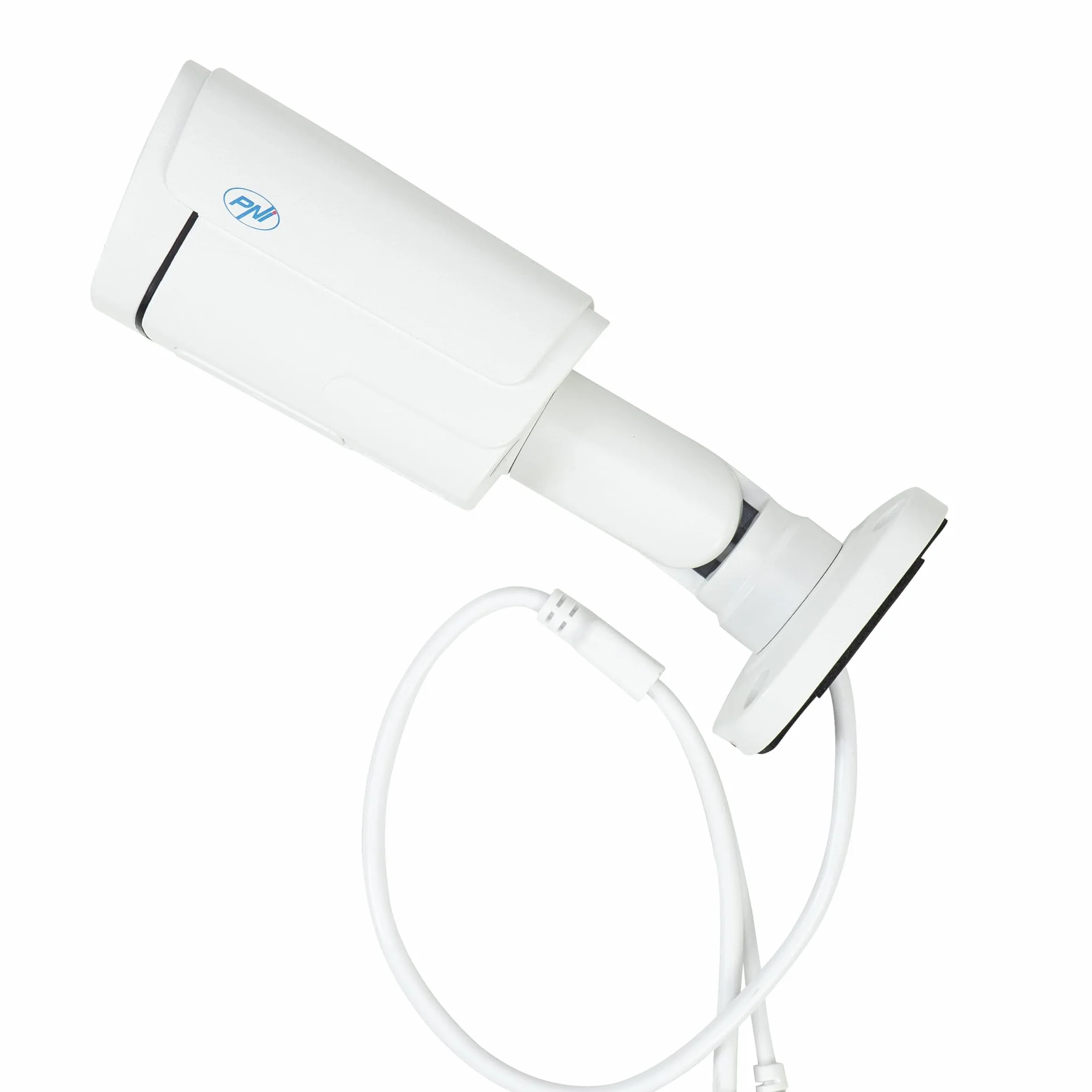 Kamera do monitoringu wideo PNI IP780, 8 MP, 4K, IP, 6 diod IR, IP66, biała