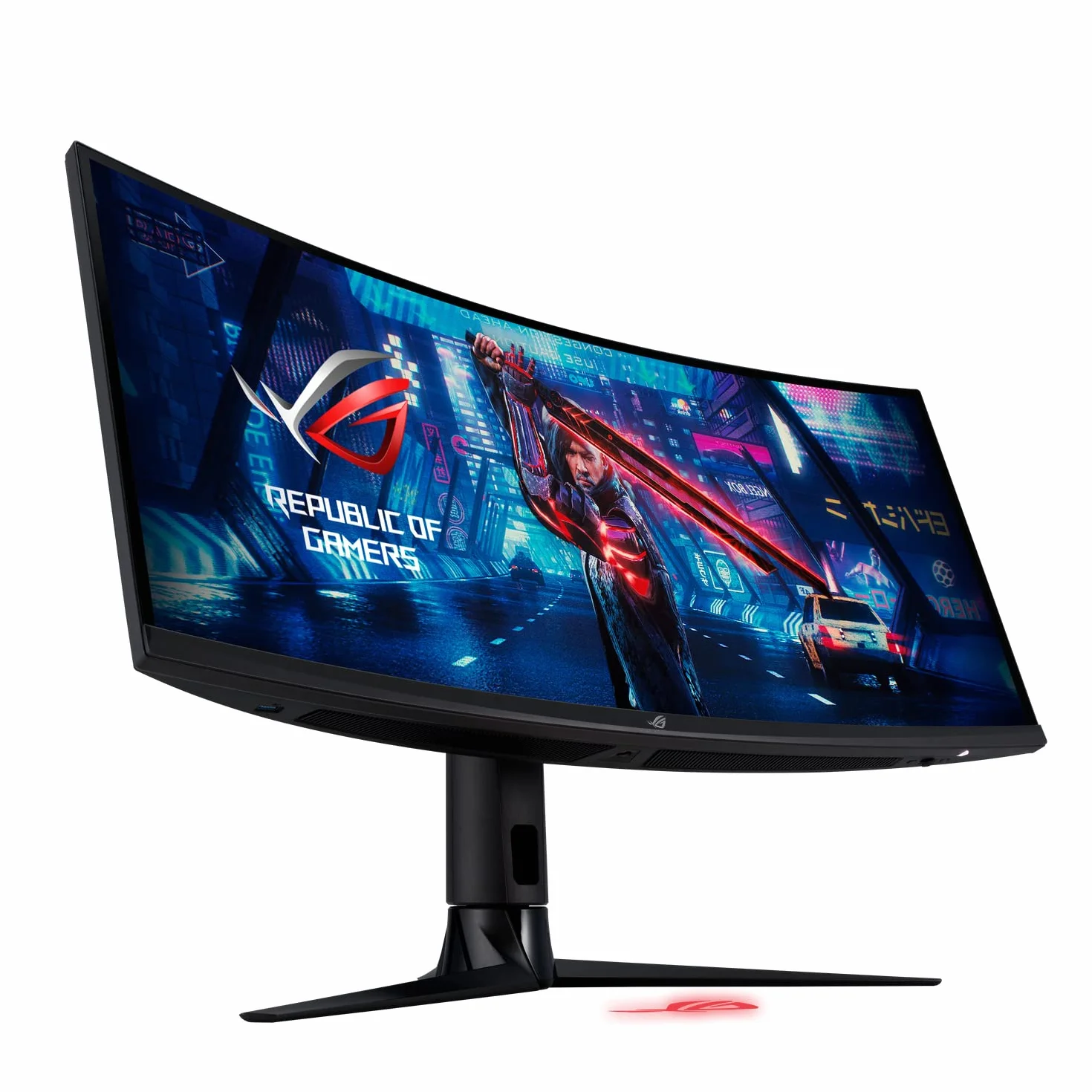 ASUS ROG Strix XG349C écran plat de PC 86,7 cm (34.1") 3440 x 1440 pixels UltraWide Quad HD Noir