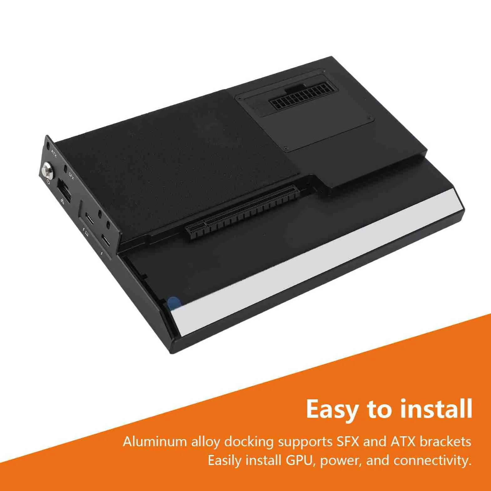 GOWENIC Zwiększająca wydajność Zewnętrzna Stacja Dokująca GPU Obudowa USB4.0 40 Gb/s do Konsol do Gier
