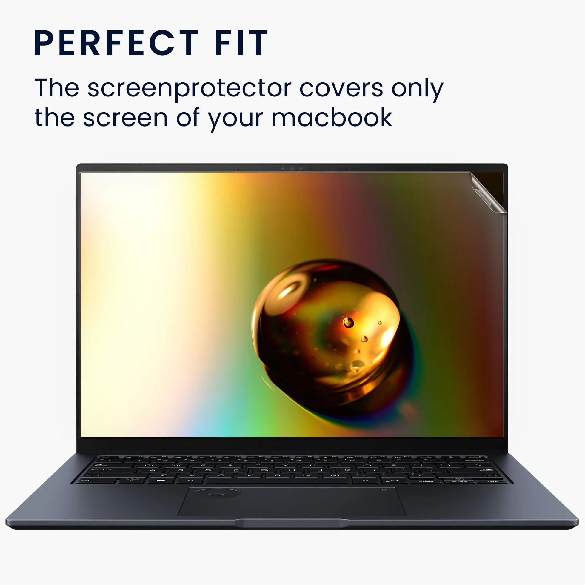 kwmobile Osłona ekranu kompatybilna z ASUS Zenbook 14 OLED 2024 35.6 cm – matowa folia antyodblaskowa