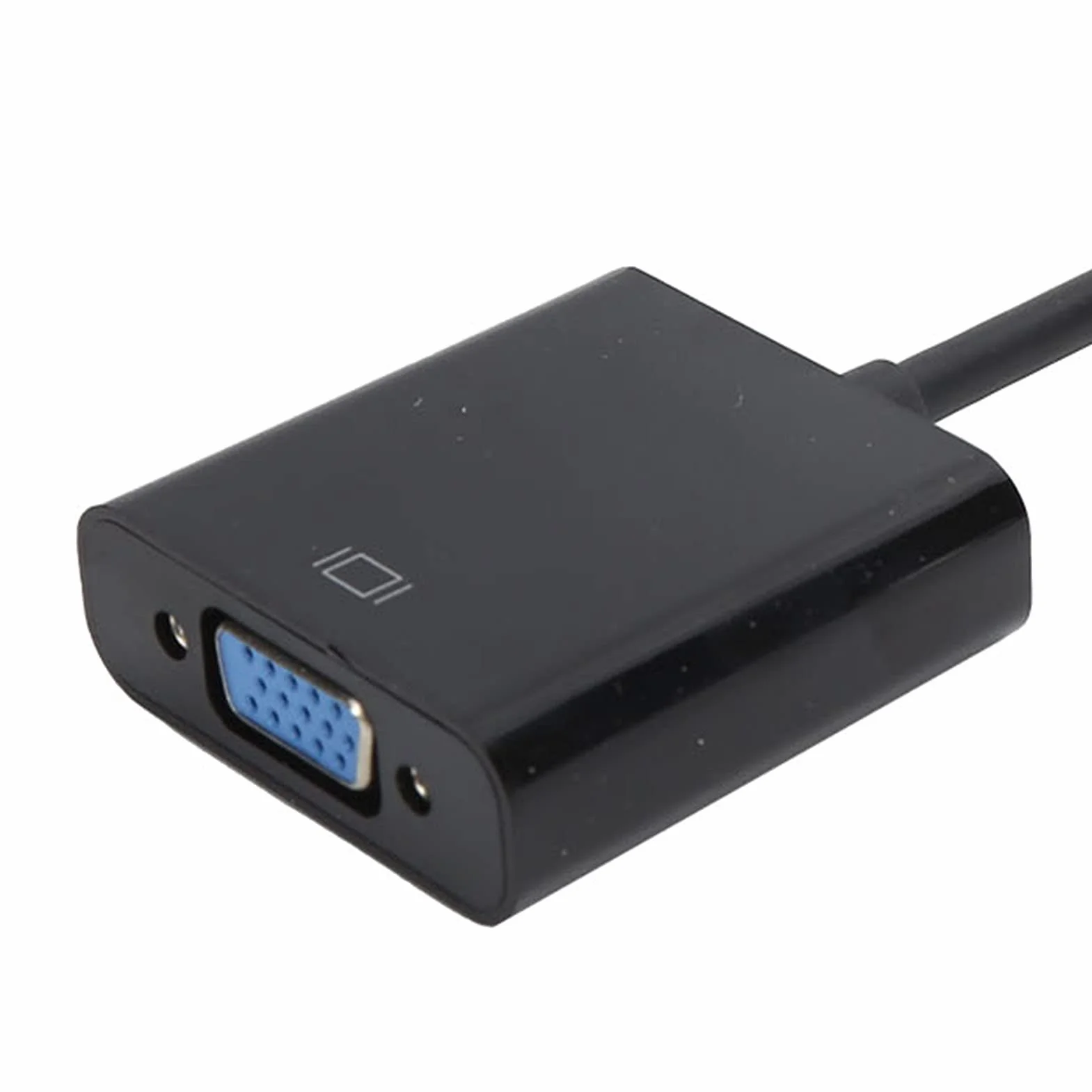 Adapter Mini DisplayPort na VGA, adapter męski na żeński, adapter Mini DP na VGA do ThinkPad i innych urządzeń z interfejsem Mini DP