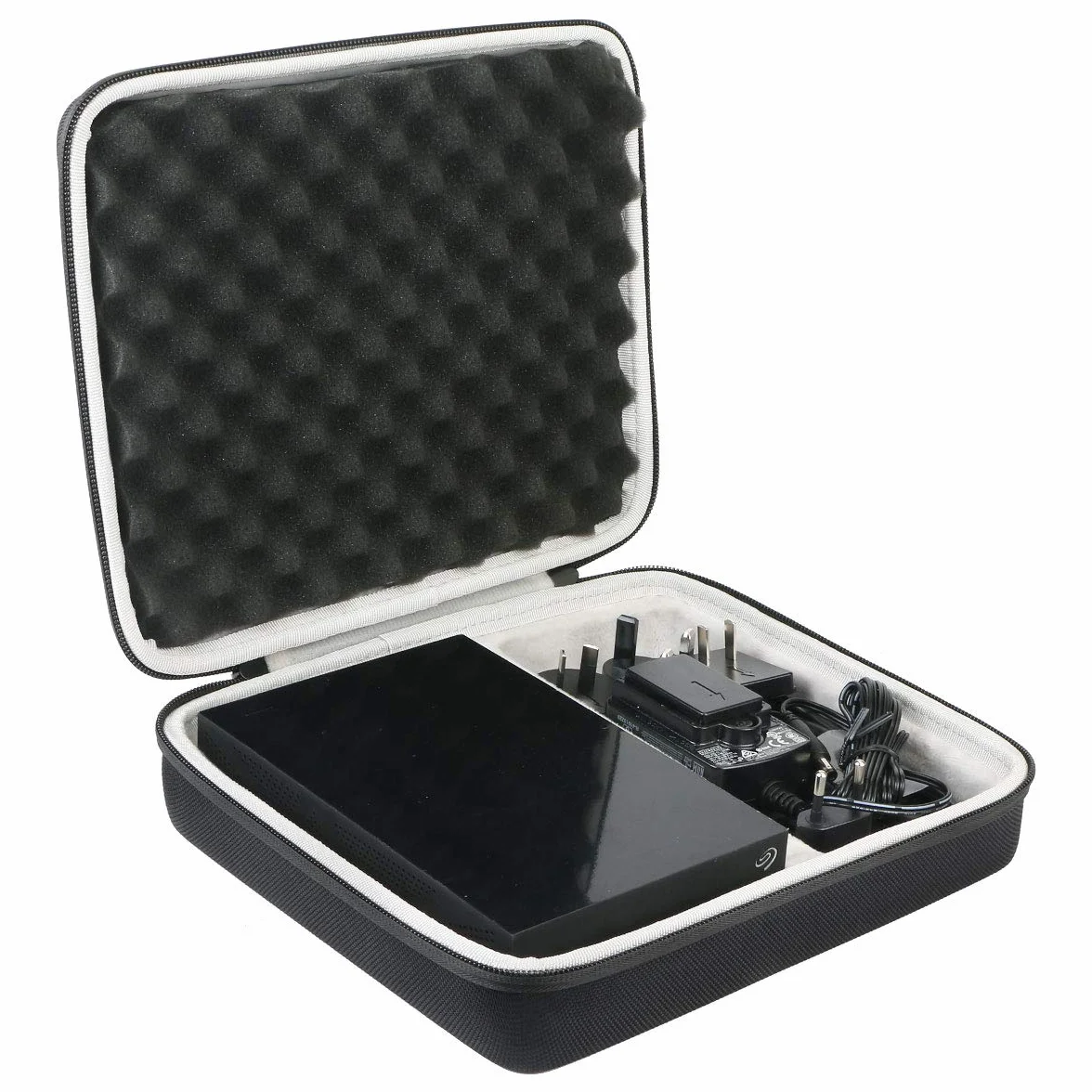 Khanka Pokrowiec ochronny case do Seagate Desktop Drive 8 TB zewnętrzny dysk twardy 3,5 cala USB 3.0 STGY8000400 Amazon Exclusive (pusta obudowa)