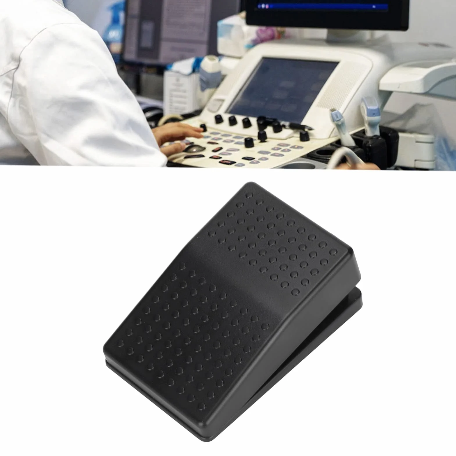 Pedał Przełącznika Nożnego USB, Wielofunkcyjny Ergonomiczny Pedał Przełącznika Nożnego Sterowanie Grą Akcja HID dla Klawiatury i Myszy PC Laptop