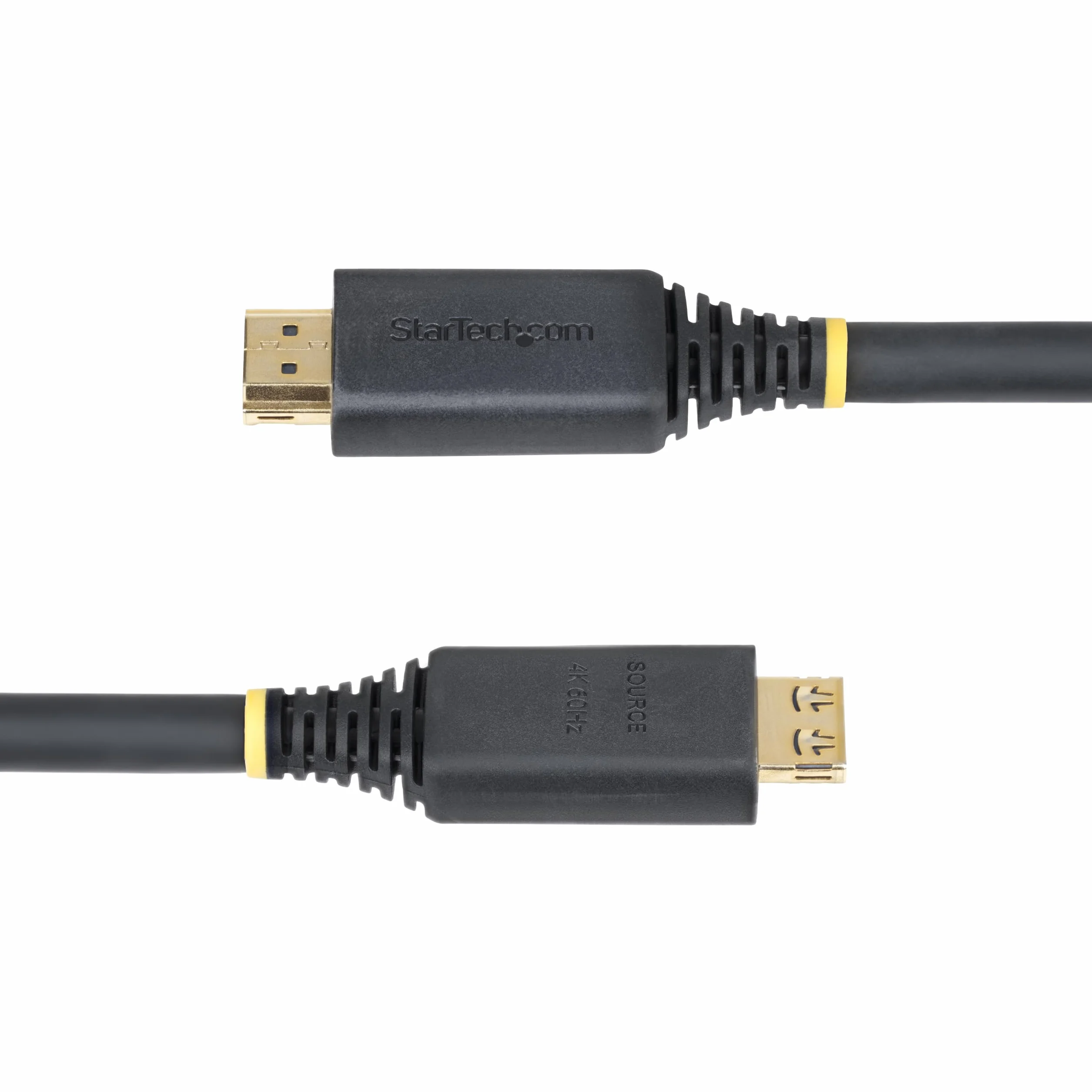 StarTech. com Aktywny kabel HDMI o wysokiej prędkości 10 m ze złączami chwytającymi, 4K 60Hz/1440p 144Hz, 18 Gb/s, przewód HDMI UHD, kurtka TPE