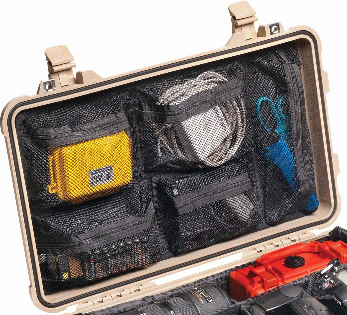 Peli Organizer do Pokrywy Skrzyni, Czarny, 51,3 x 28,7 x 0,5 cm