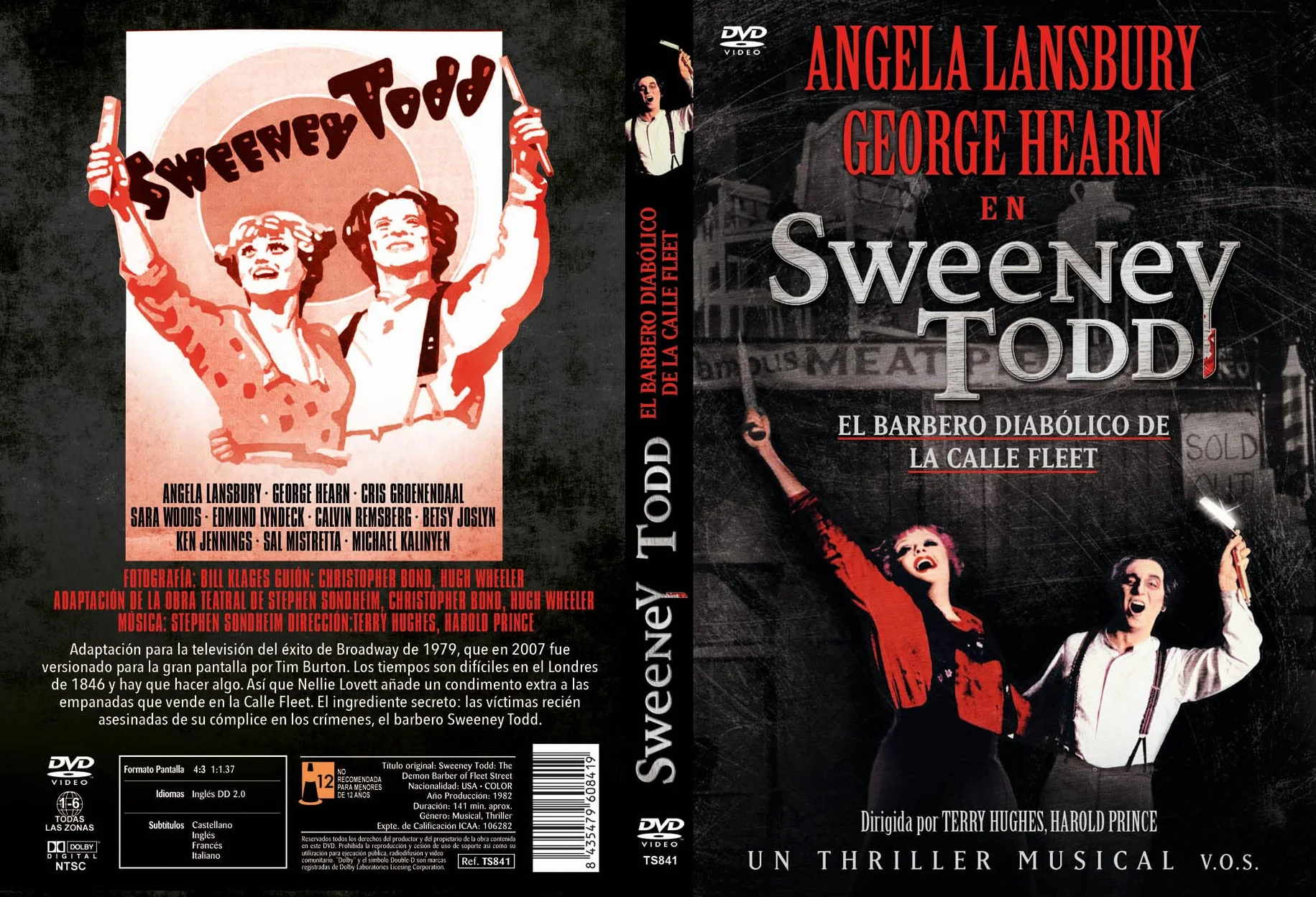 Sweeney Todd v.o.s - DVD