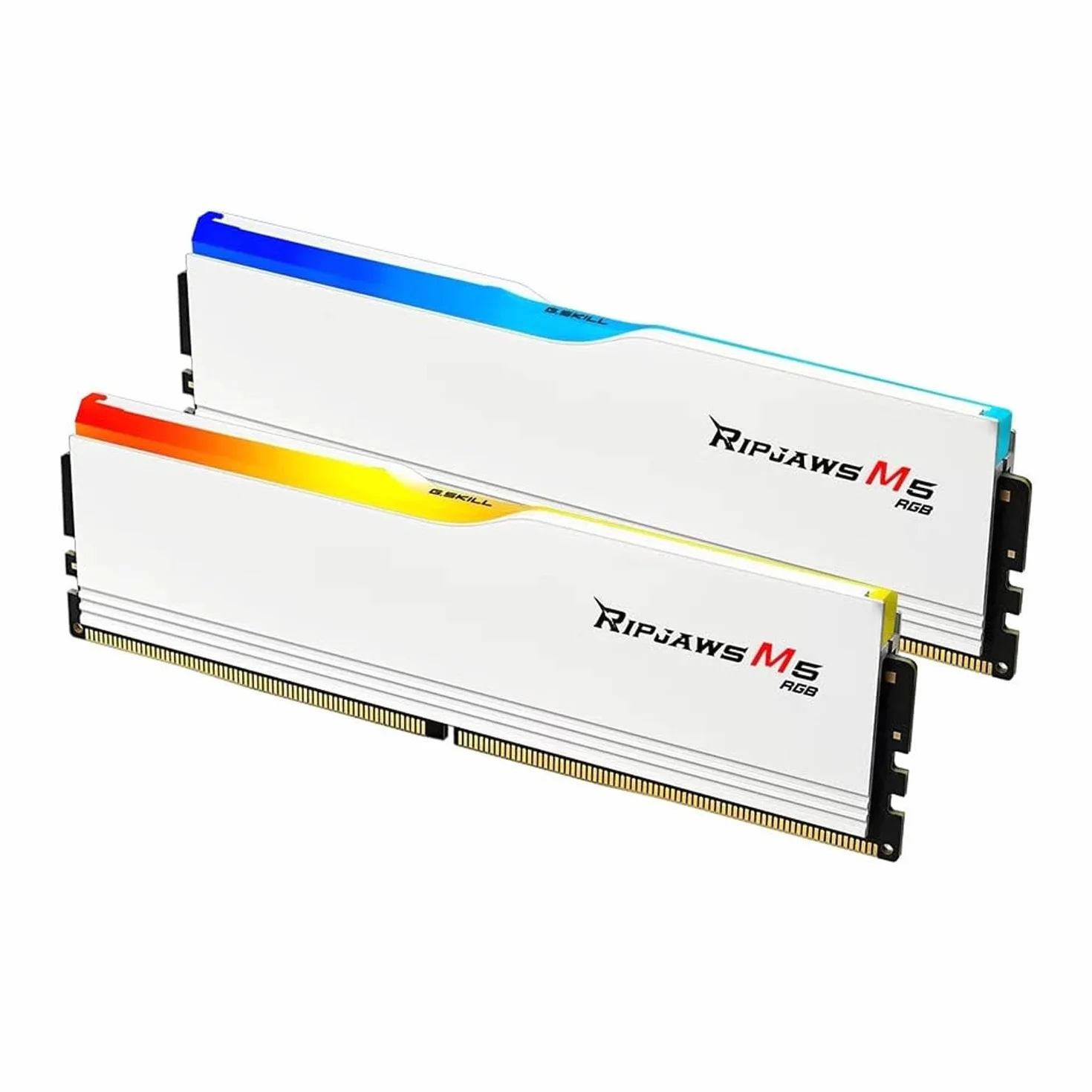 G.Skill Ripjaws M5 RGB (Intel XMP) 32 GB (2 x 16 GB) DDR5 6000 MHz CL36-36-36-96 1,35 V pami?? stacjonarna RAM, F5-6000J3636F16GX2-RM5RW, bia?y