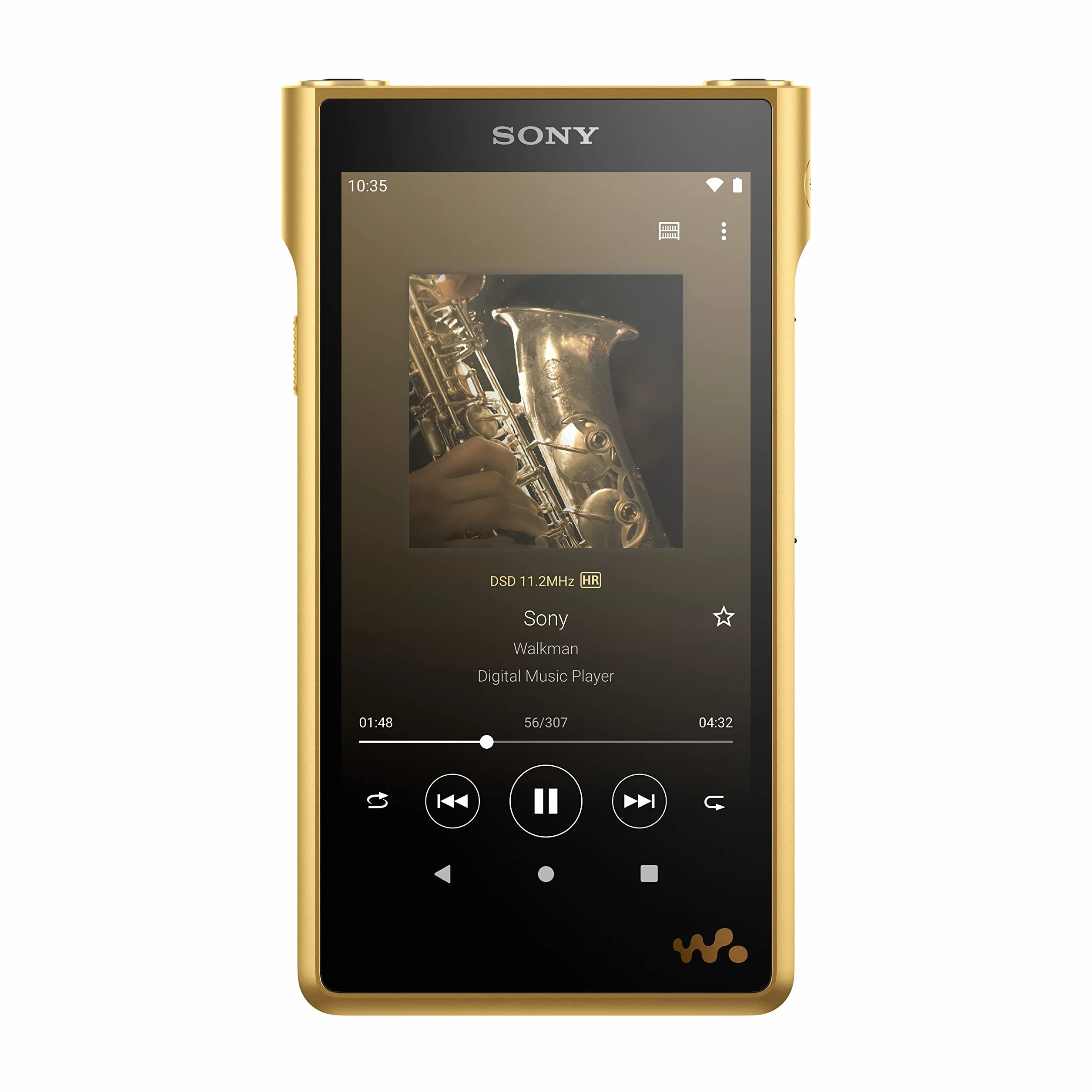 Sony Signature Series NWWM1ZM2.CEW Odtwarzacz Mp3, Złoty, ‎256 GB