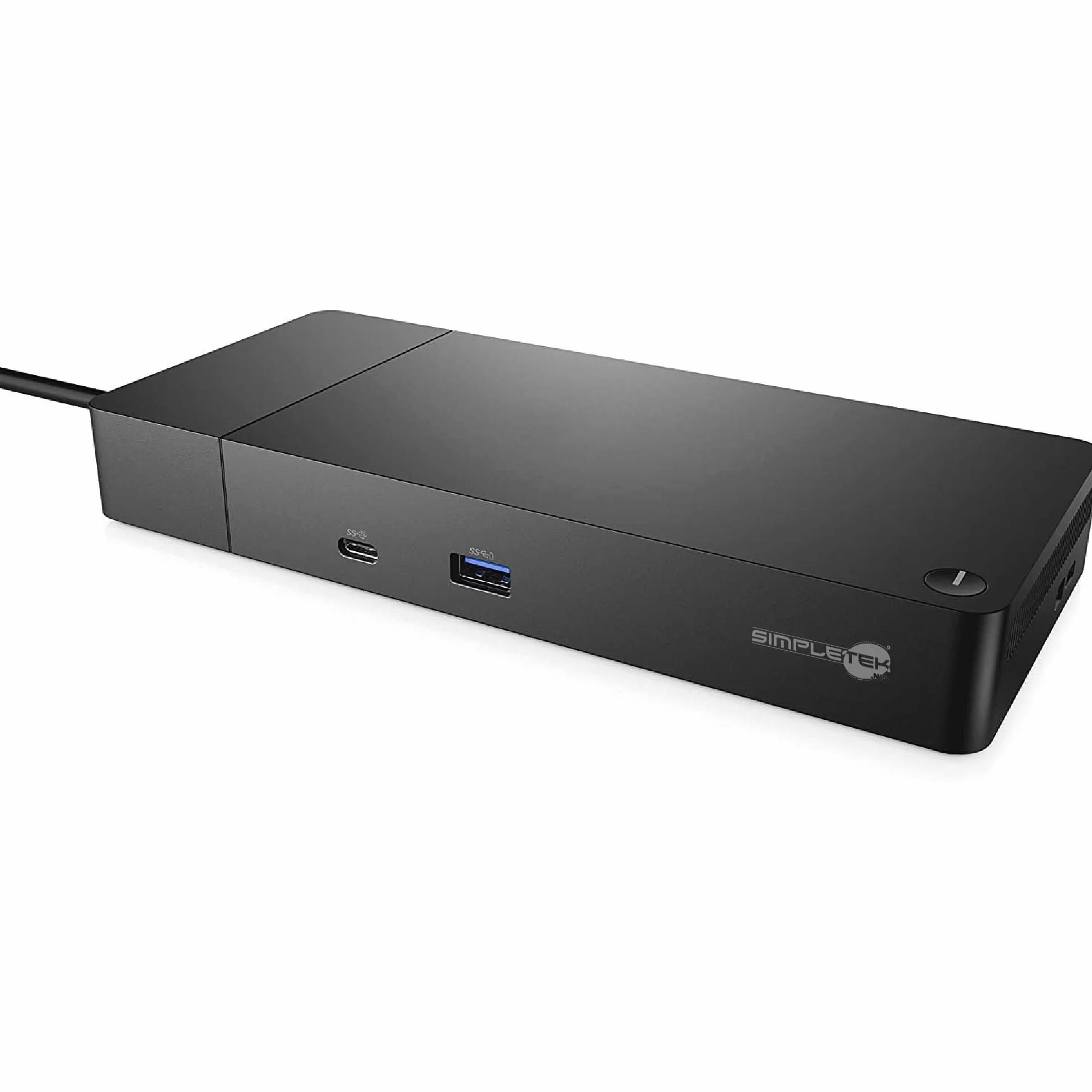 SIMPLETEK Stacja dokująca USB-C kompatybilna z Dell 5580 5590 5591 5775 5780 5785 5790 7270 7280 | W zestawie zasilacz 130 W (odnowiony)