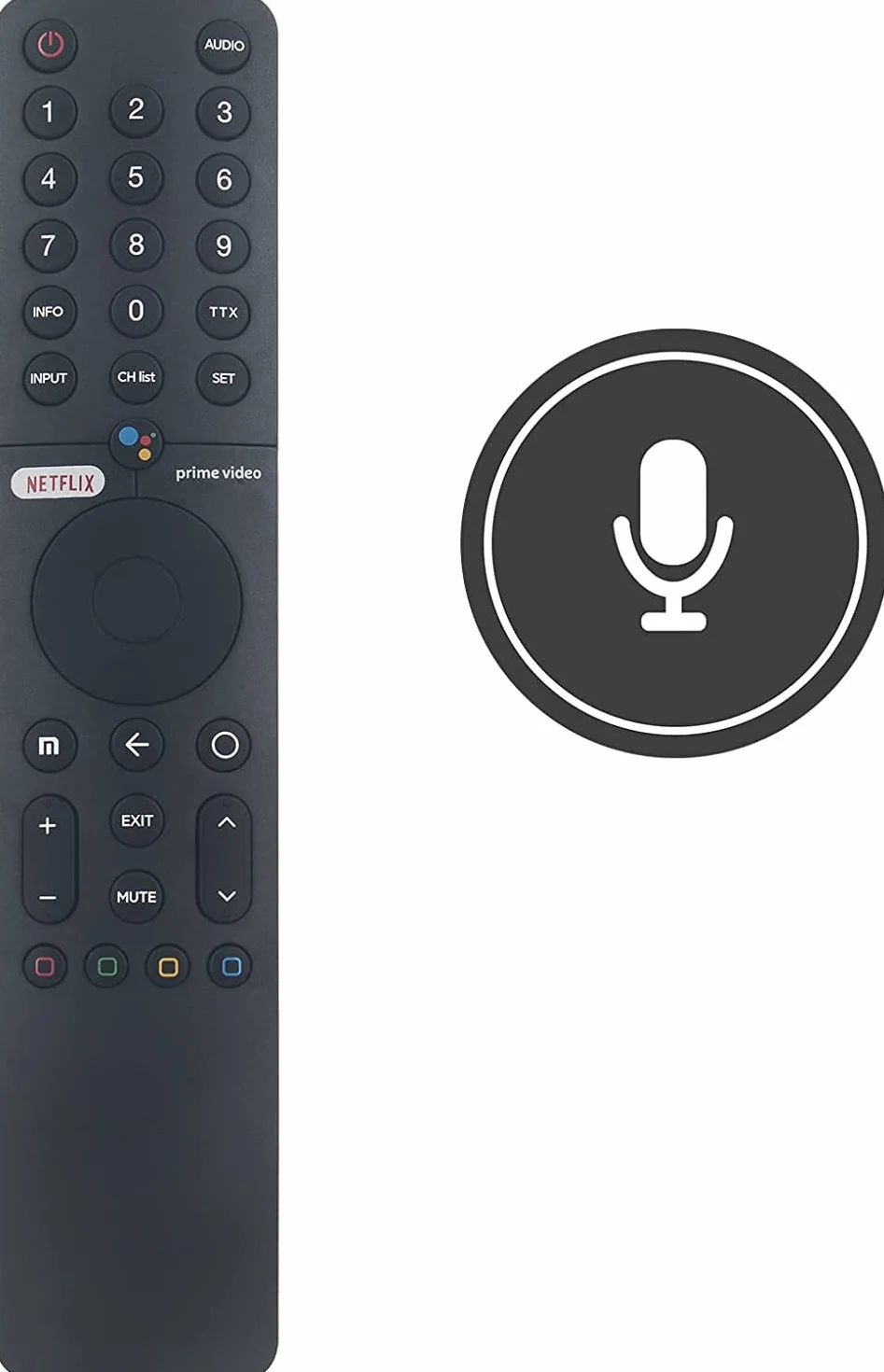 Nowy XMRM-19 zamiennik pilota zdalnego sterowania XMRM-19 zamiennik pilota do telewizora mi P1 Android Smart MI TV L43M6-6AEU L50M6-6AEU L55M6-6AEU do MI TV P1 Series L43M6-6AEU/L50M6-6AEU/L55M6-6AEU