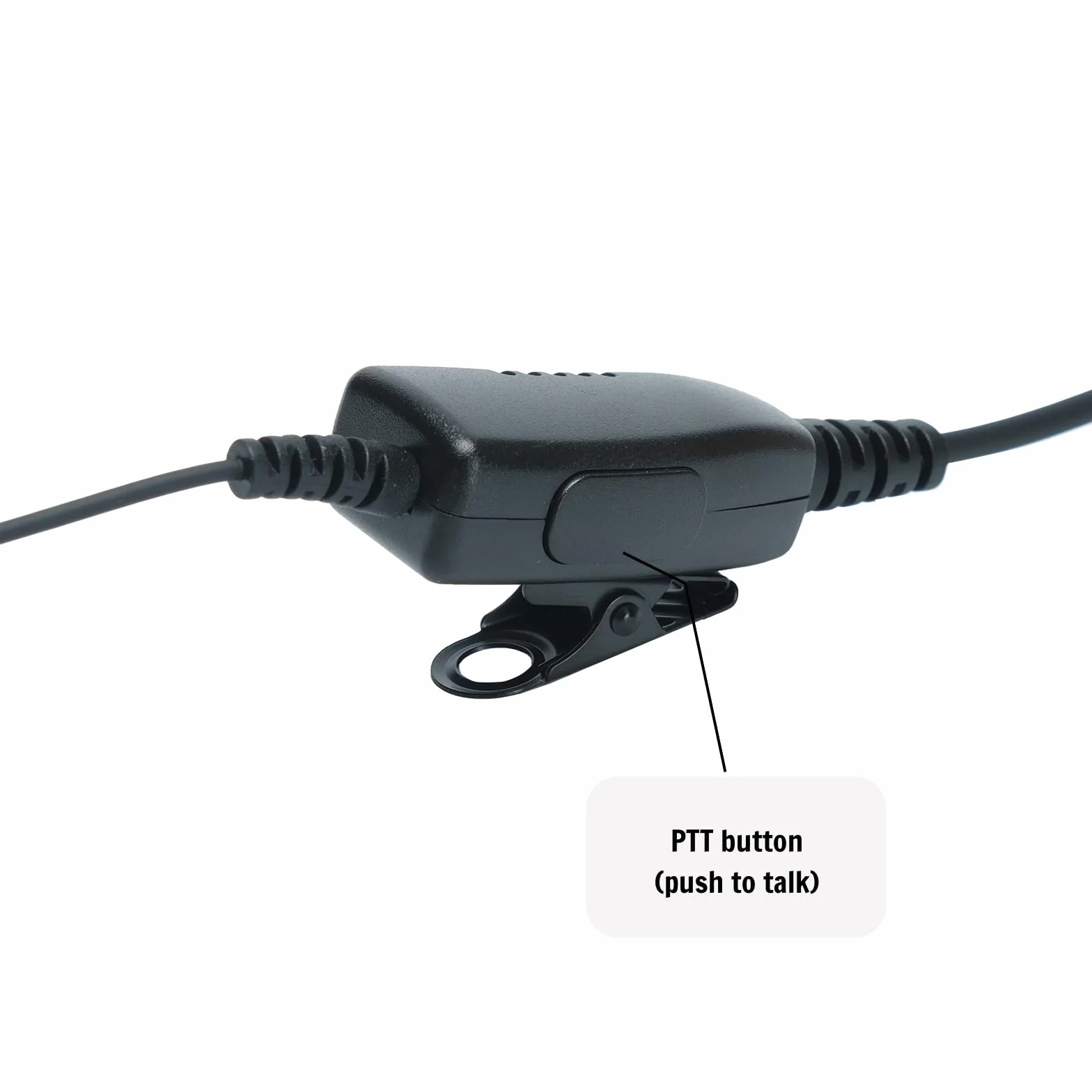 Zestaw słuchawkowy w kształcie litery G z mikrofonem PTT kompatybilny z Baofeng UV-5R BF-888S BF-F8HP Kenwood TK-2202 TK-2402 TK-3402 Walkie Talkie 2-drożne akcesoria radiowe, Gshape