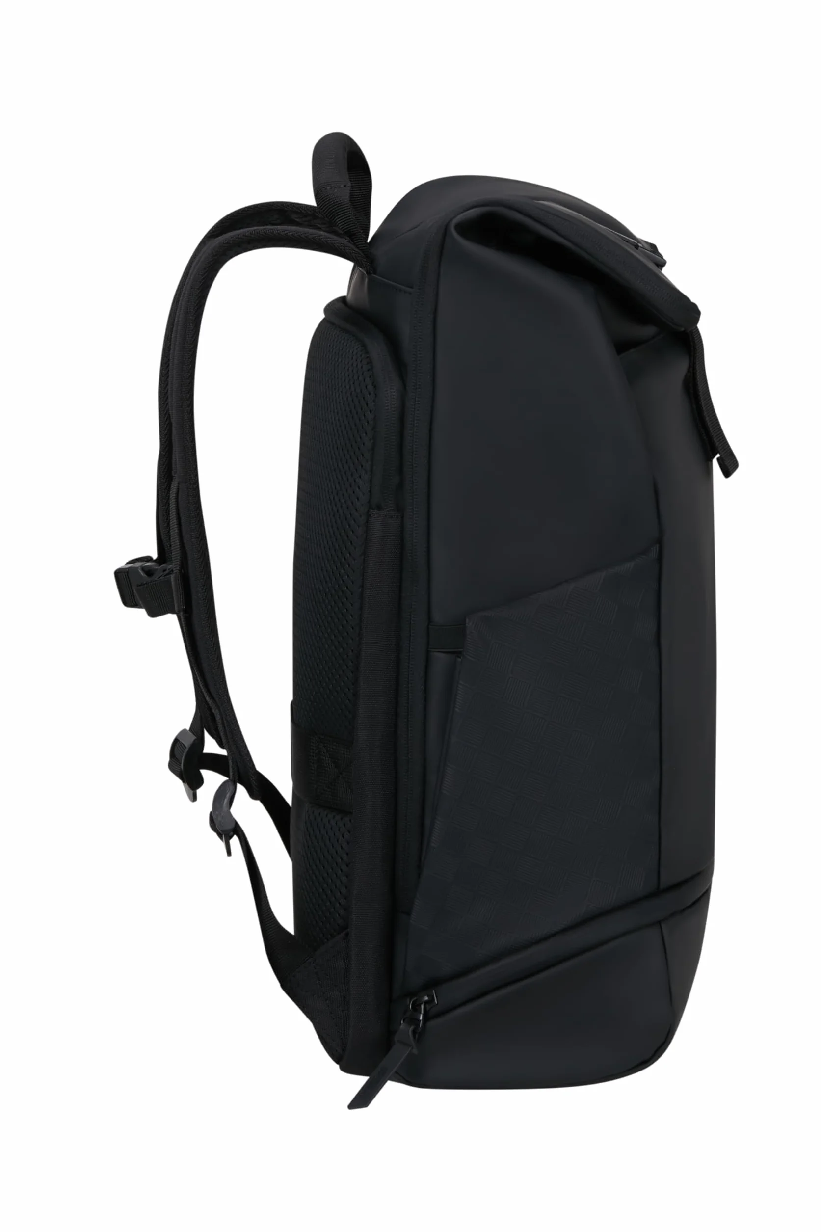 American Tourister Urban Tide - Rolltop Plecak na Laptopa 15.6", wodoodporny, z kieszenia na buty/ubrania, do biura, szkoly & uczelni - Czarny