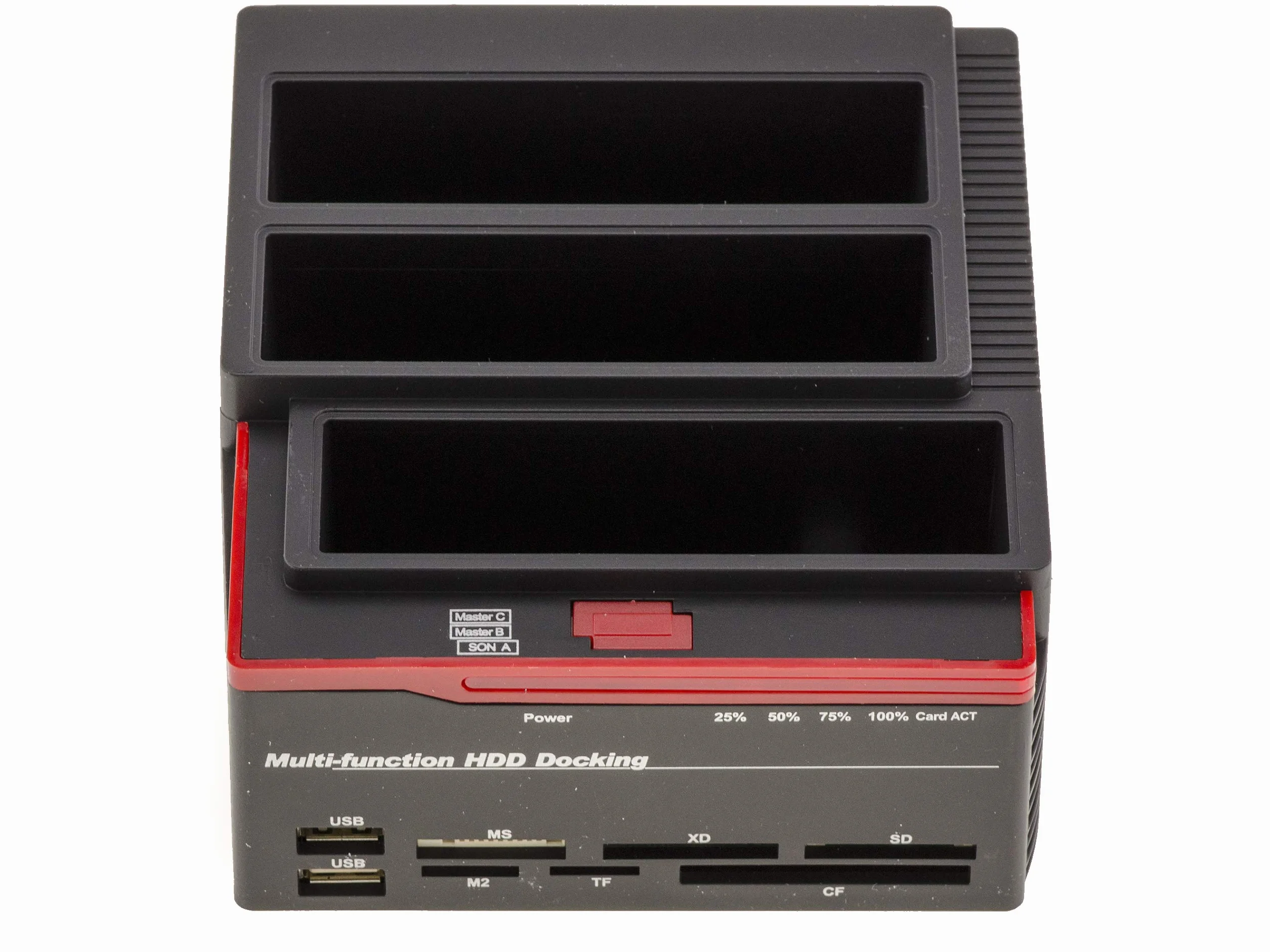 KALEA-INFORMATIQUE Potrójna stacja dokująca z 2 portami SATA i portem IDE 2,5 i 3,5 na USB 3.0. Stacja dokująca HDD z funkcją CLONING i zasilaniem 3A