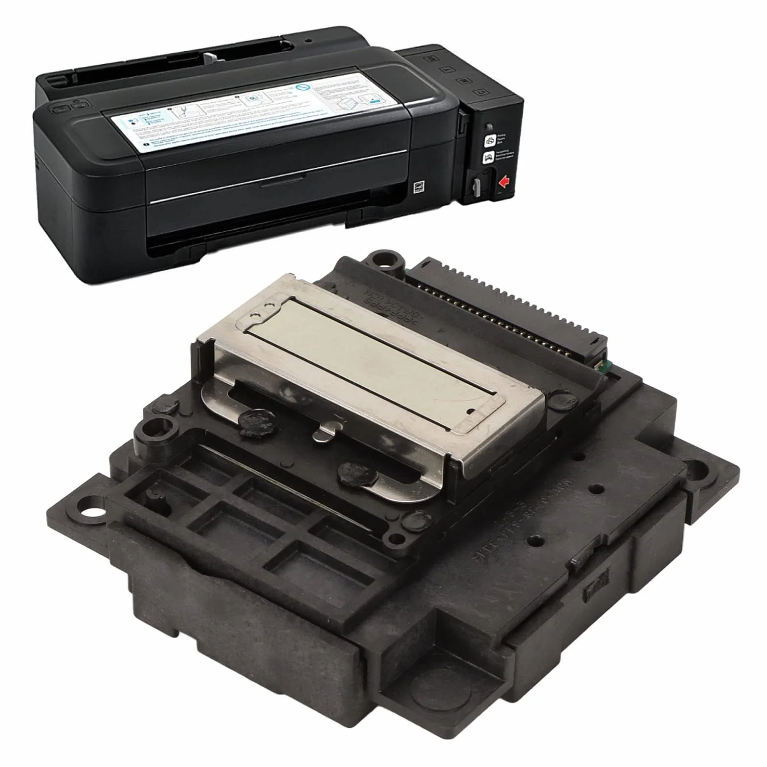 Kolorowa Głowica Drukująca L301, Wymienna Głowica Drukująca do Epson L300 L301 L303 L351 L355 L358 L111 L120 L210 L211 ME401 ME303, Części Zamienne do Drukarki