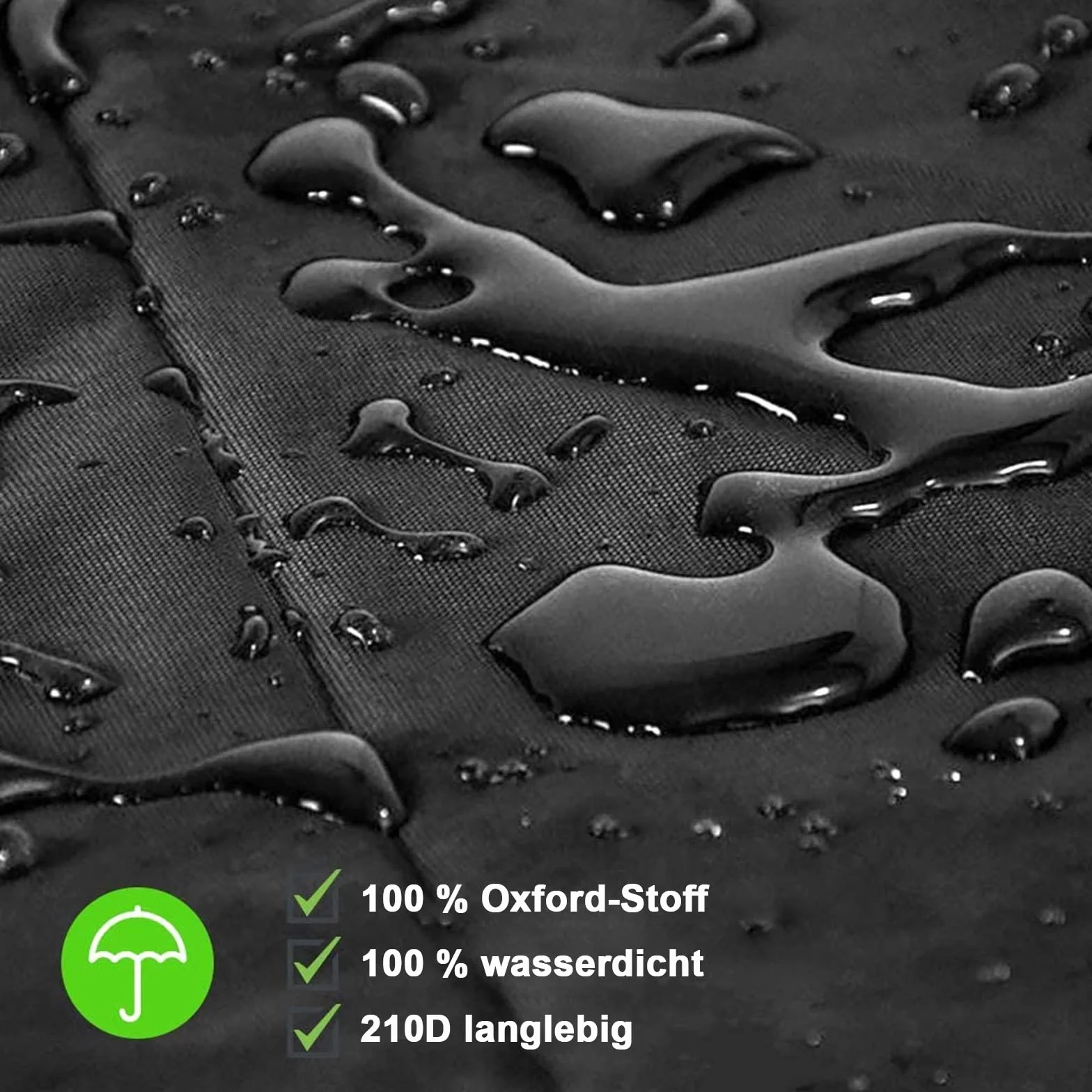 Enders Polo 2.0 pokrowiec ochronny na grzejnik tarasowy, 50 x 50 x 120 cm, osłona ogrzewania ze ściągaczem, tkanina Oxford, wodoszczelna, wiatroszczelna, odporna na działanie promieni UV, odporna na rozerwanie, pokrowiec ochronny do Enders Polo 2.0