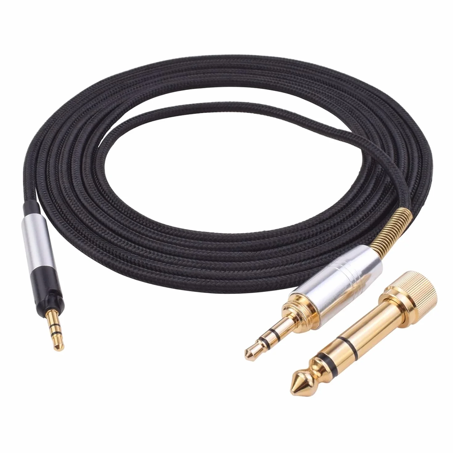 Toxaoii HD598 kabel audio kompatybilny ze słuchawkami Sennheiser HD598, HD558, HD518, HD598Cs, HD599, HD569, HD579, 2 m