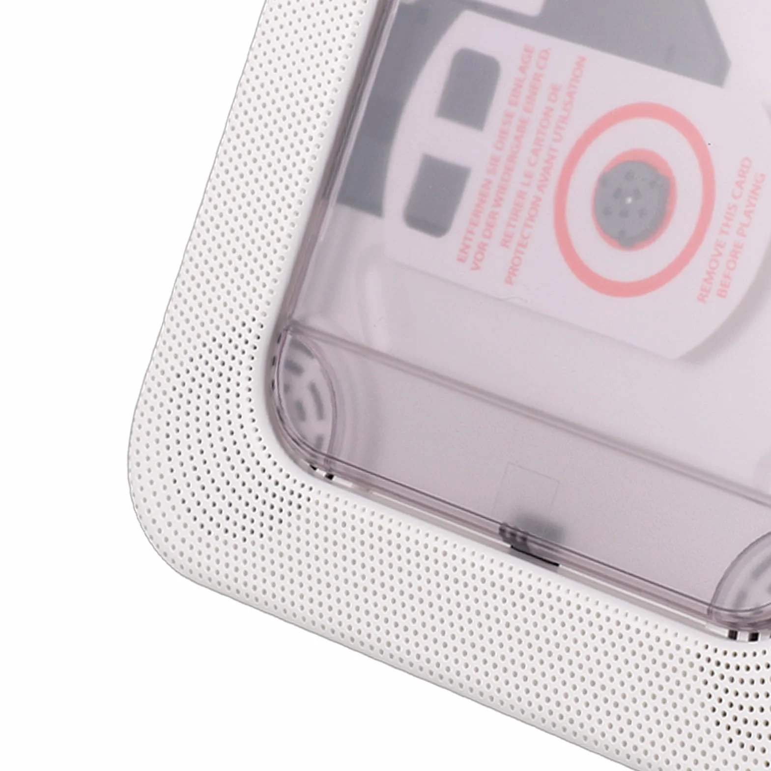 Asixxsix Przenośny Odtwarzacz CD, Stacjonarny Odtwarzacz CD 5.3 z Głośnikiem HiFi 2, Wyświetlacz LED Pilot Zdalnego Sterowania Osłona Przeciwpyłowa USB MP3 WMA R RW do Domowych