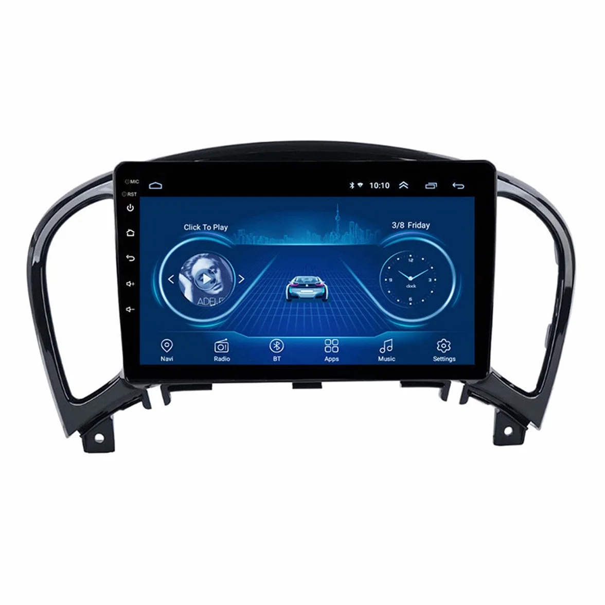System nawigacji gps z bezpłatną mapą aktualizacji 1080P ekran dotykowy elektroniczna wielofunkcyjna nawigacja samochodowa, bezpośredni dostęp, dla NISSAN JUKE 2010-2014)