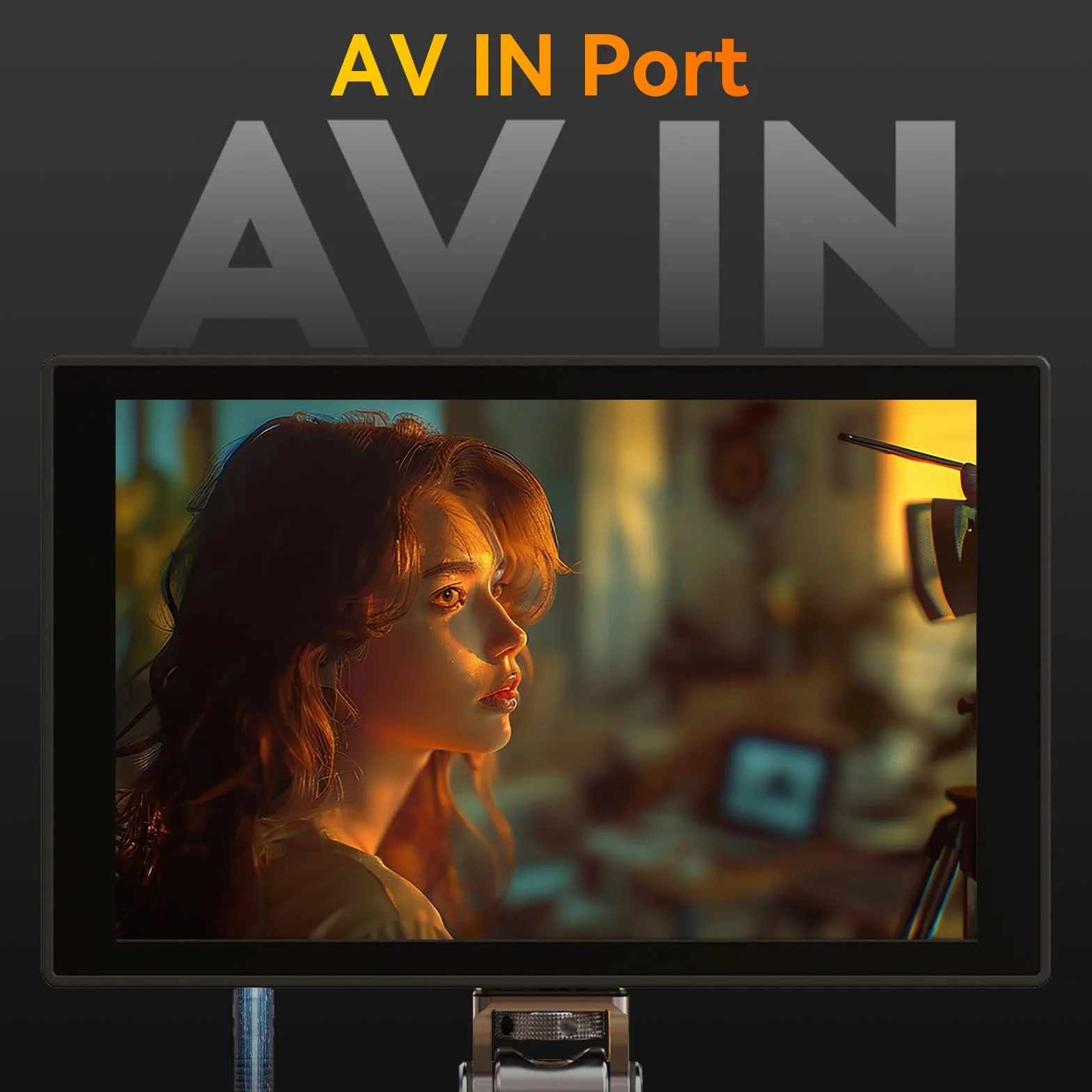 Portkeys HD7T monitor 7" ekran dotykowy 1000 nit jasności, z przyciskami szybkiego wyboru aparatu z ochroną przeciwsłoneczną | Matowy wyświetlacz, Osłona przeciwsłoneczna, Do lustrzanek DSLR/bezlusterkowych, Jasność 1000 nitów