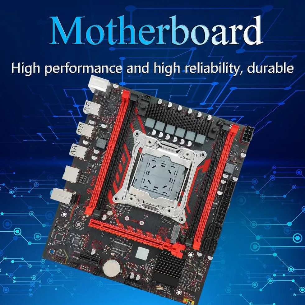 Płyta główna X99 P3 LGA2011 Q57 Chipset X99 DDR3 płyta główna do gier komputerowych Gigabit Ethernet z gniazdami M.2 NVME/NGFF