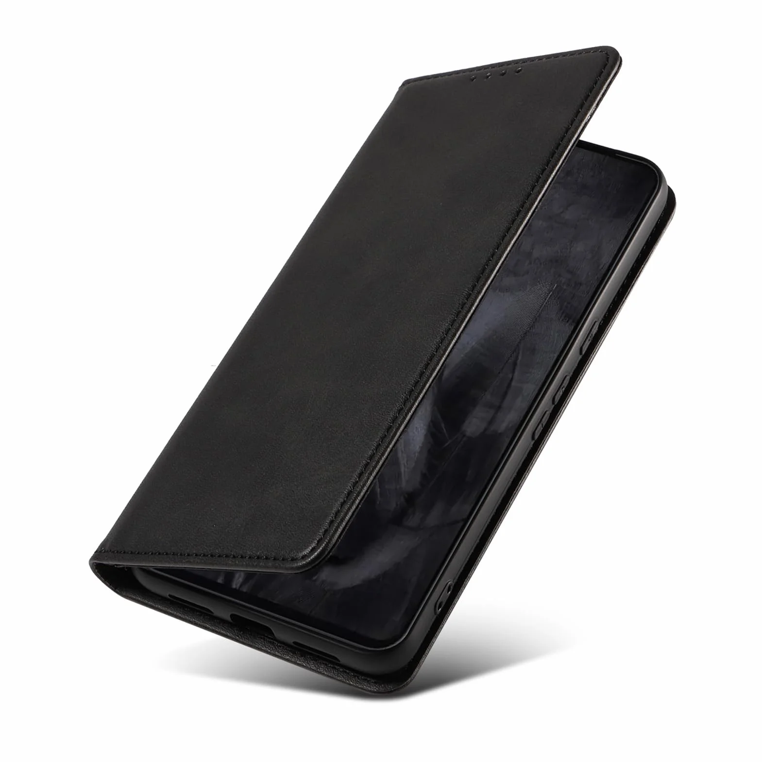 Etui z klapką do Google Pixel 11ProXL/11 Pro/11, etui na karty magnetyczne zamknięcie pełna ochrona skóra odporna na wstrząsy, niebieska, 11