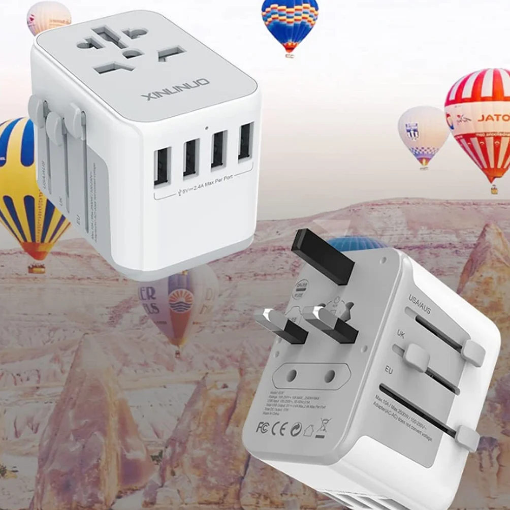 Gniazdo międzynarodowe przetwornice International Plug Converter, Universal International Travel Power Adapter, Adapter europejski, na całym świecie AC. Adaptery wylotowe adapter wtyczki zasilania