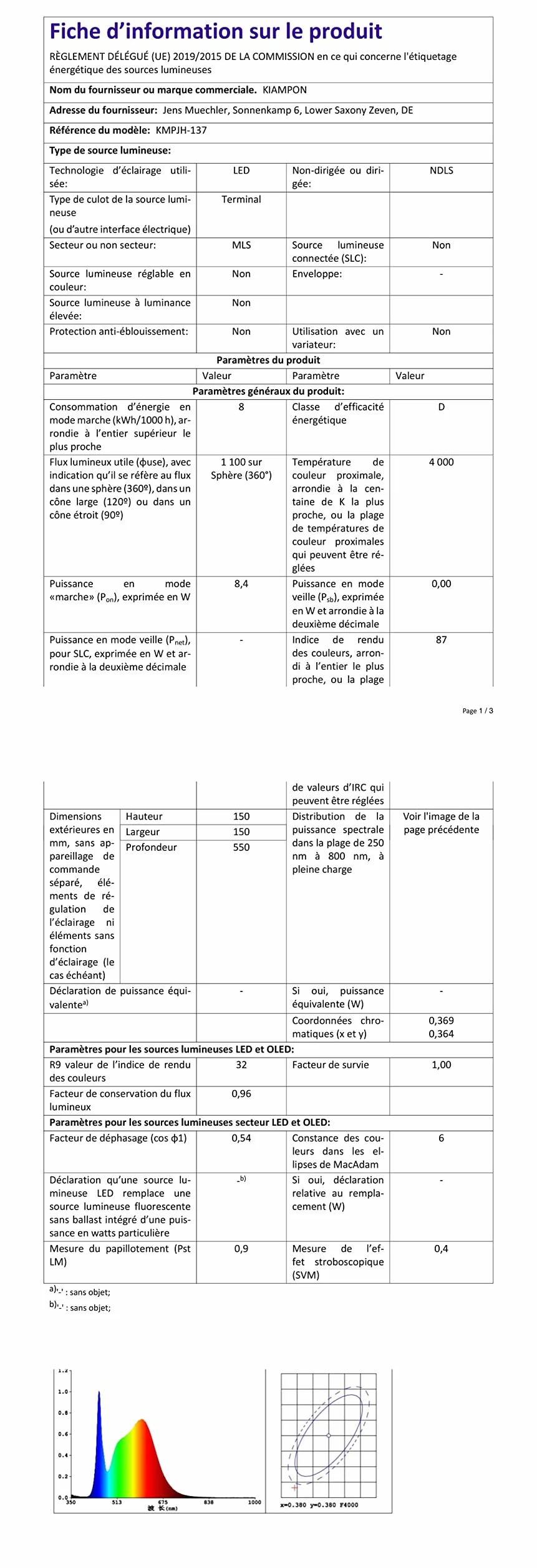 Omdekor dmuchany Mikołaj 213 CM LED oświetleniem dekoracja świąteczna IP44