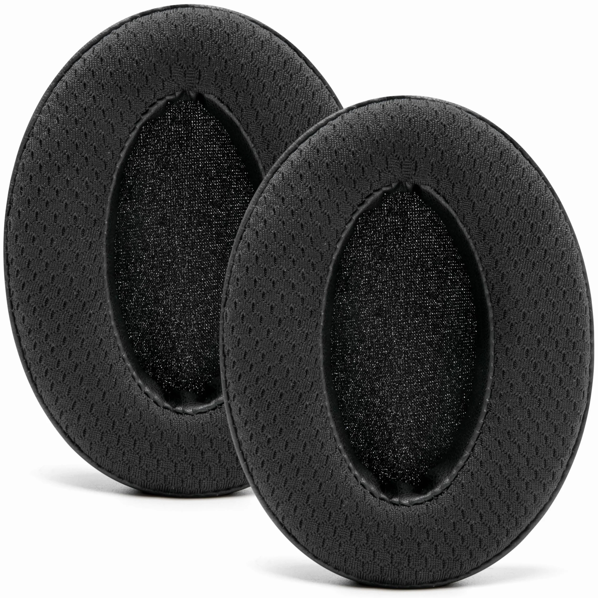 WC FreeZe Hybrid Fabric Cooling Gel Replacement Earpads for ATH M50X - kompatybilne z ATH M40X / M50XBT / HyperX Cloud 1 i 2 / SteelSeries Arctis 3/5 / 7 / 9X & Pro/Stealth 600 i innymi (czarne)