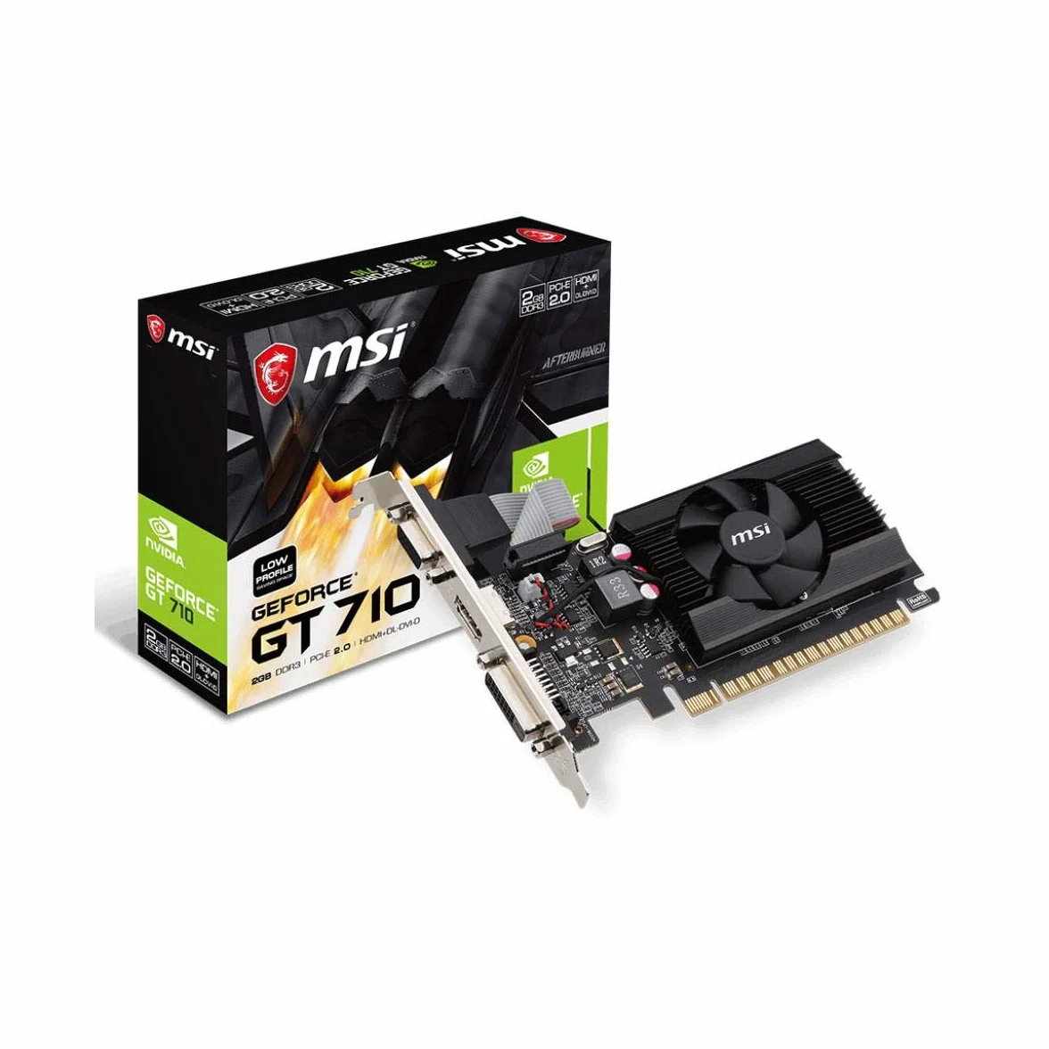 MSI Komputerowa karta graficzna VGA GT 710 2GD3 LP