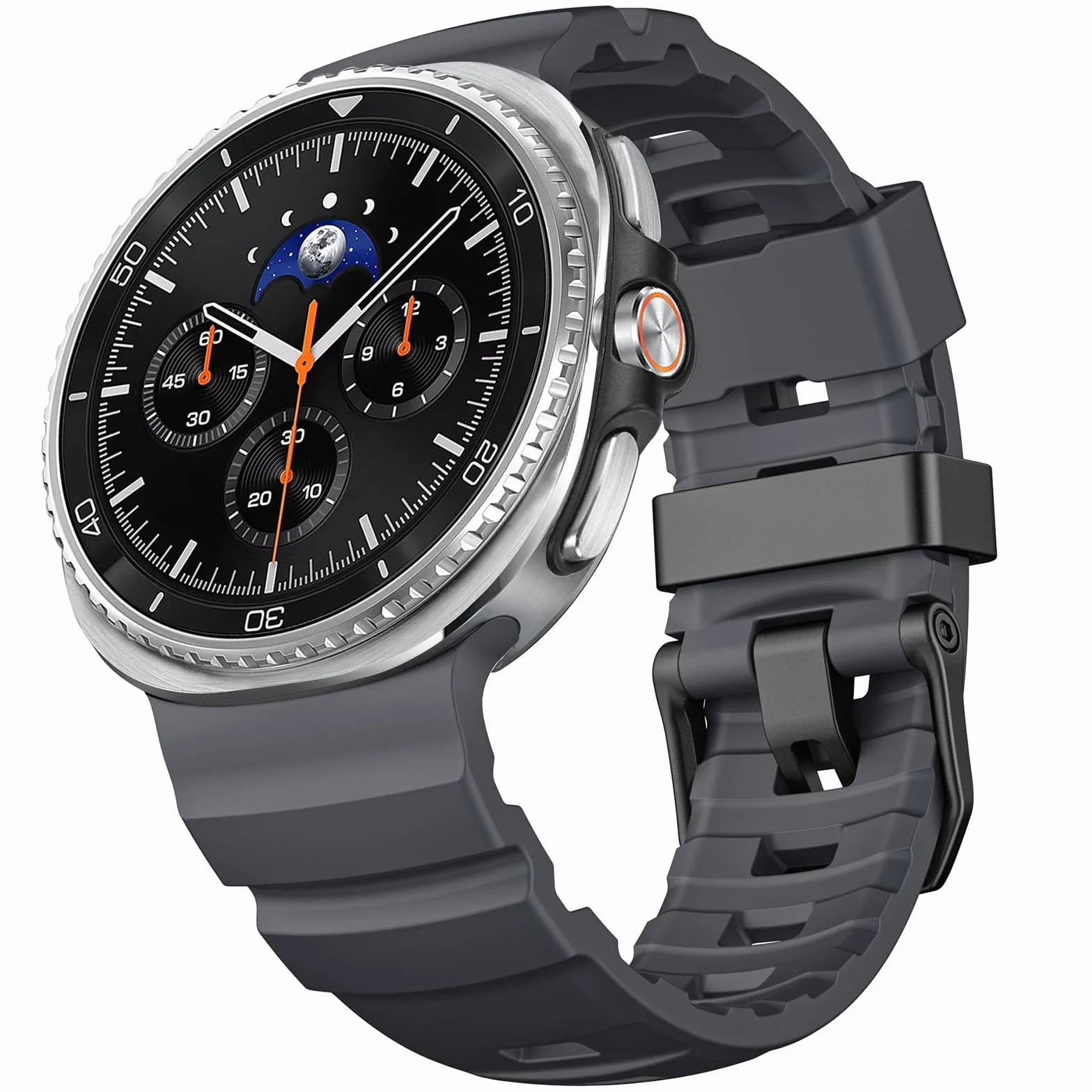 HITZEE Paski sportowe kompatybilne z zegarkiem Samsung Galaxy Watch dla mężczyzn, wodoodporny silikonowy pasek sportowy kompatybilny z Galaxy Watch