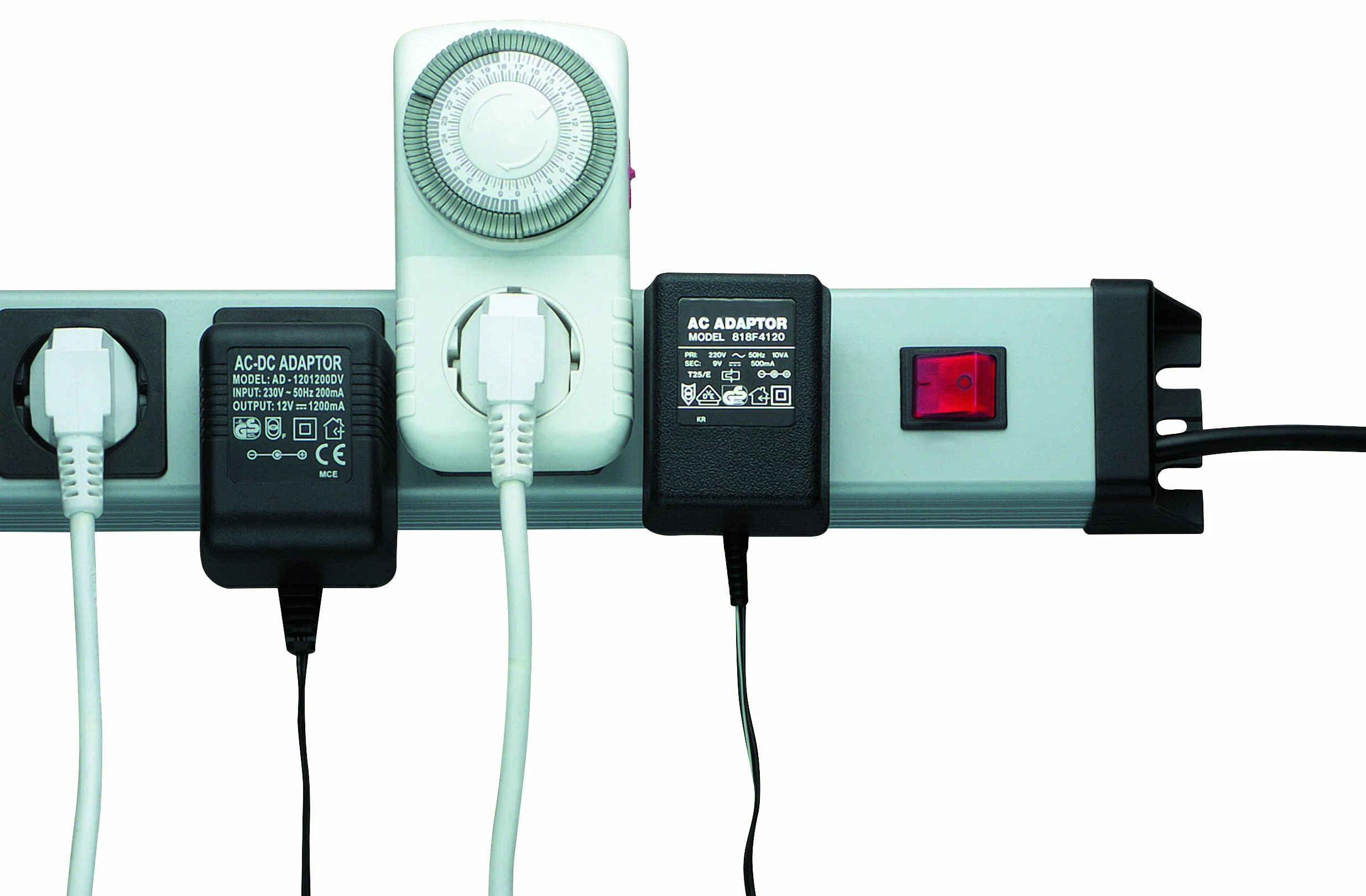 Kopp 227020018 Powerversal listwa zasilająca, 9 gniazd, z podświetlanym przełącznikiem, IP 20
