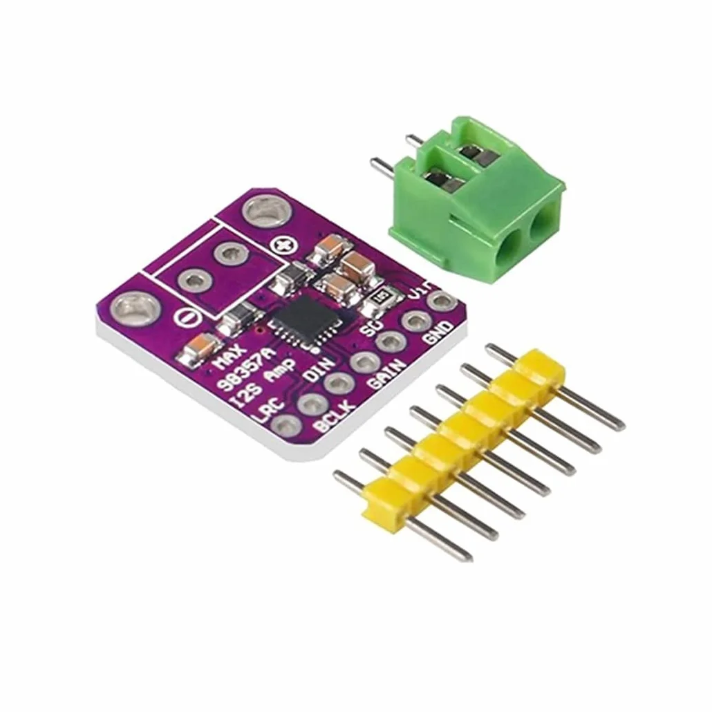 MAX98357 Klasa D Audio Amplifier Board I2S 3W DAC Decoder Breakout Module Bezfiltrowy