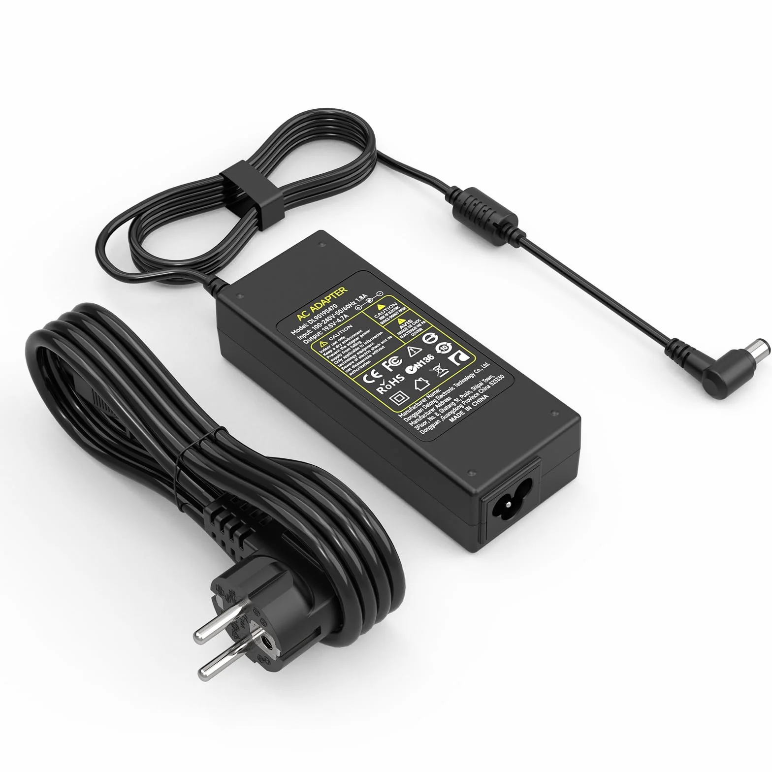 19.5V Zasilacz dla Sony Bravia TV KDL-32 KDL-40 KDL-42 KDL-48 KDL-24 90W Ładowarka Kabel Zasilacz W600B W650A W700B KDL32W700B KDL48W600B KDL48W590B Inteligentna ładowarka LCD HDTV