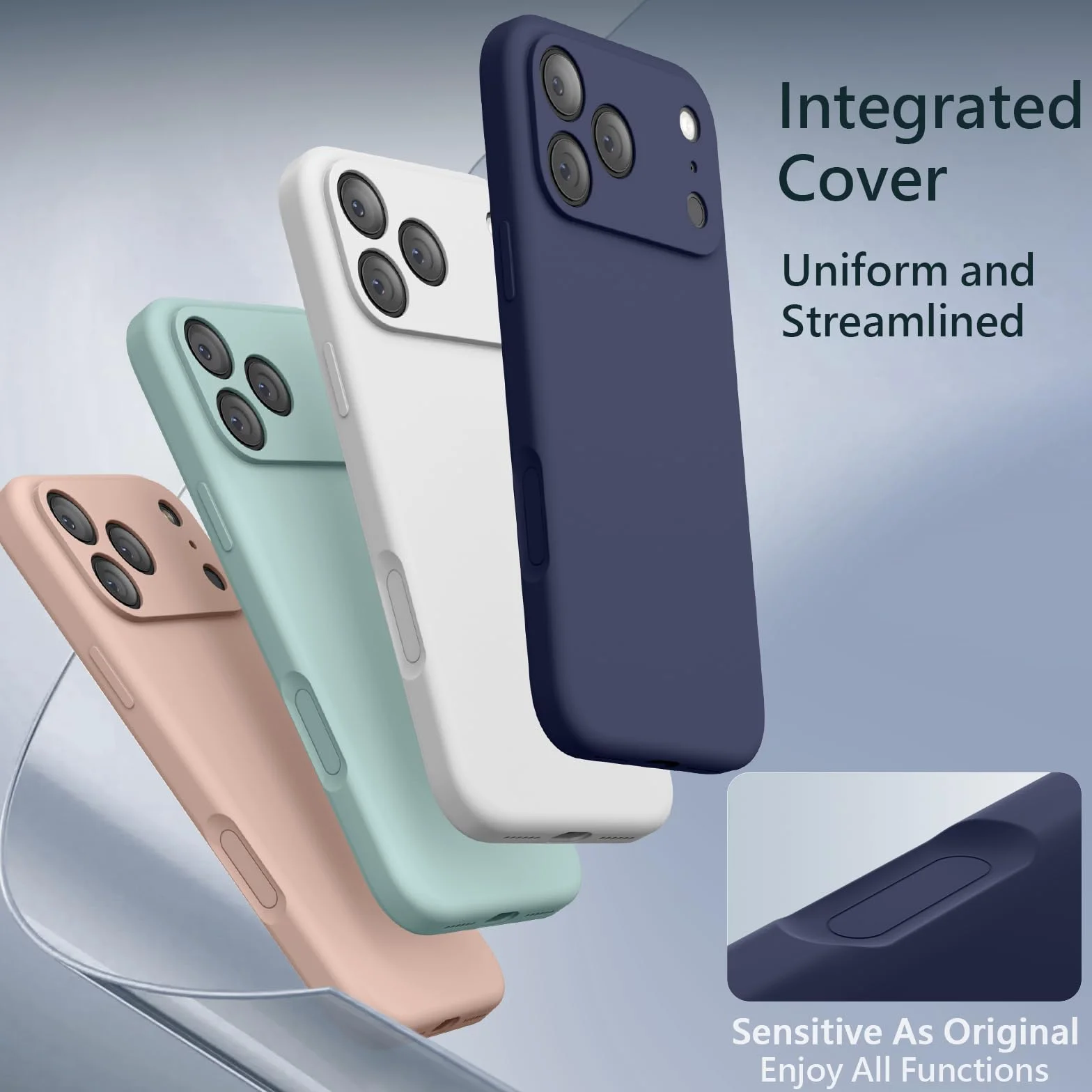 FireNova Magnetic for iPhone 17 Pro Case, kompatybilne z MagSafe, [zintegrowany silikonowy przycisk sterowania aparatem] [ochrona aparatu] odporne na zarysowania etui na telefon komórkowy, 6,3