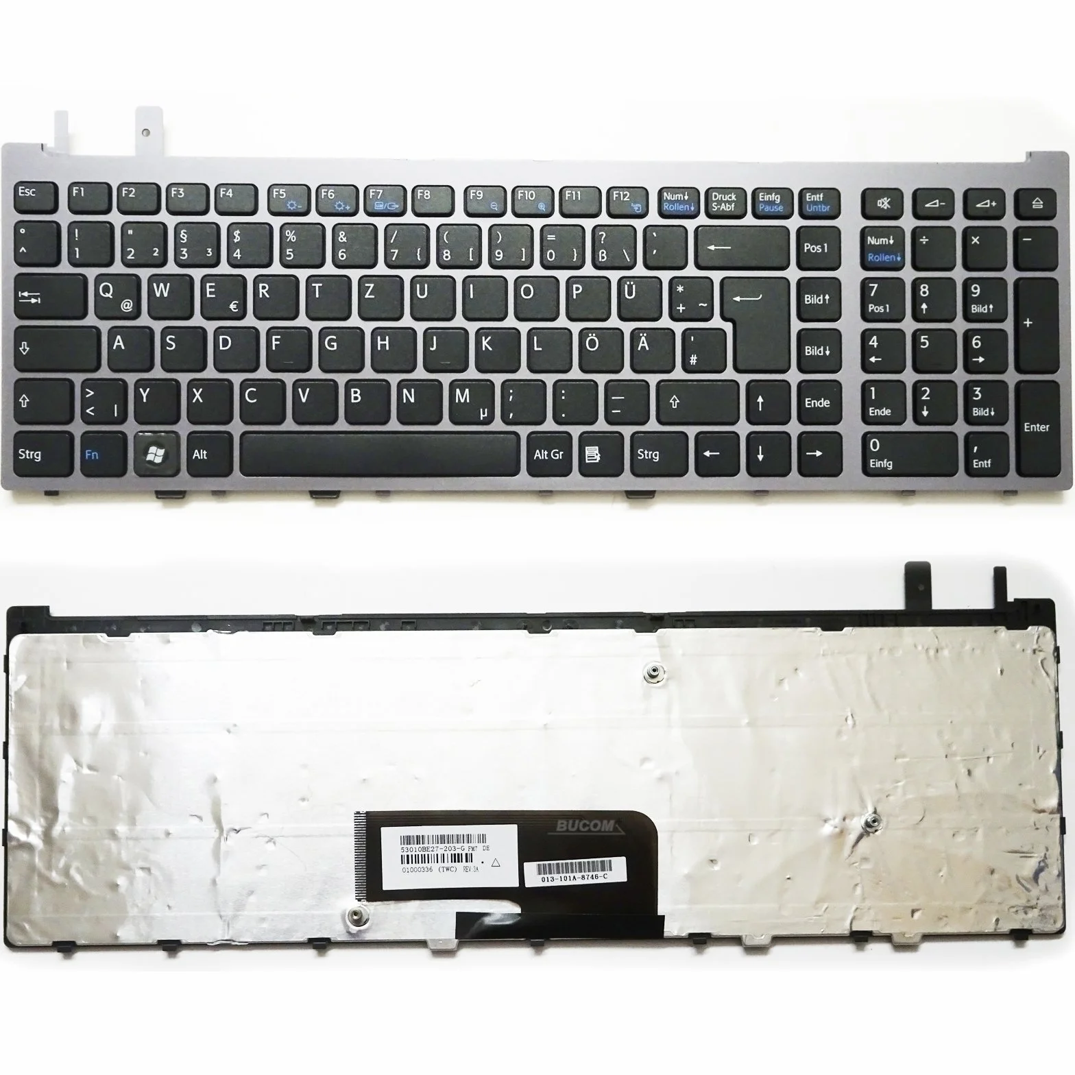 Klawiatura do Sony Vaio PCG-8152M PCG-8131M PCG-8131L niemiecki z ramką