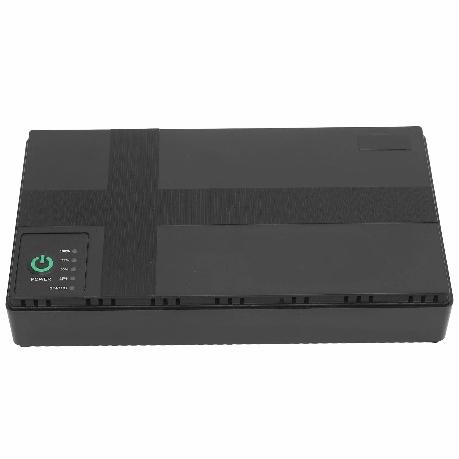 Kompaktowy UPS Battery Backup 20000 MAh Nieprzeprzepuszczalny Zasilacz dla Aparatu ROUTER MP3 MP4 Odtwarzacz o Uniwersalnej Kompatybilności dla Podróżników 1 Paczka (Wtyczka UE 100–240 V.)