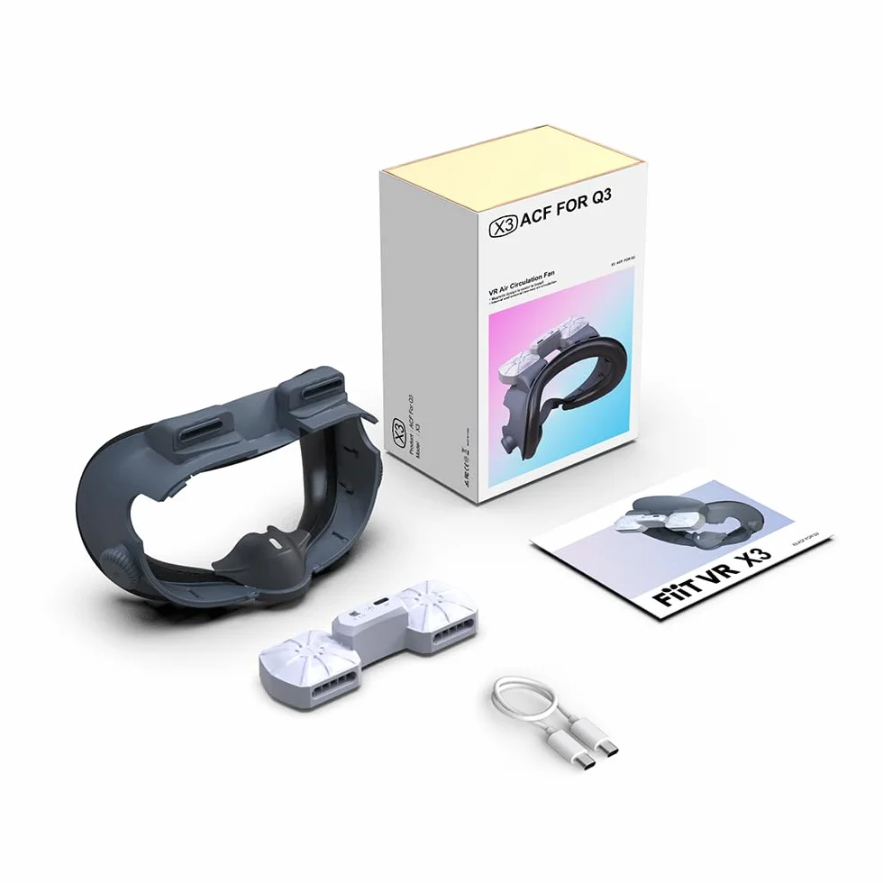 Osłona twarzy VR do Meta Quest 3 Interfejs twarzy chłodnica fajna maska poszerzona podkładka pod oczy zamiennik dla Quest 3 VR akcesoria