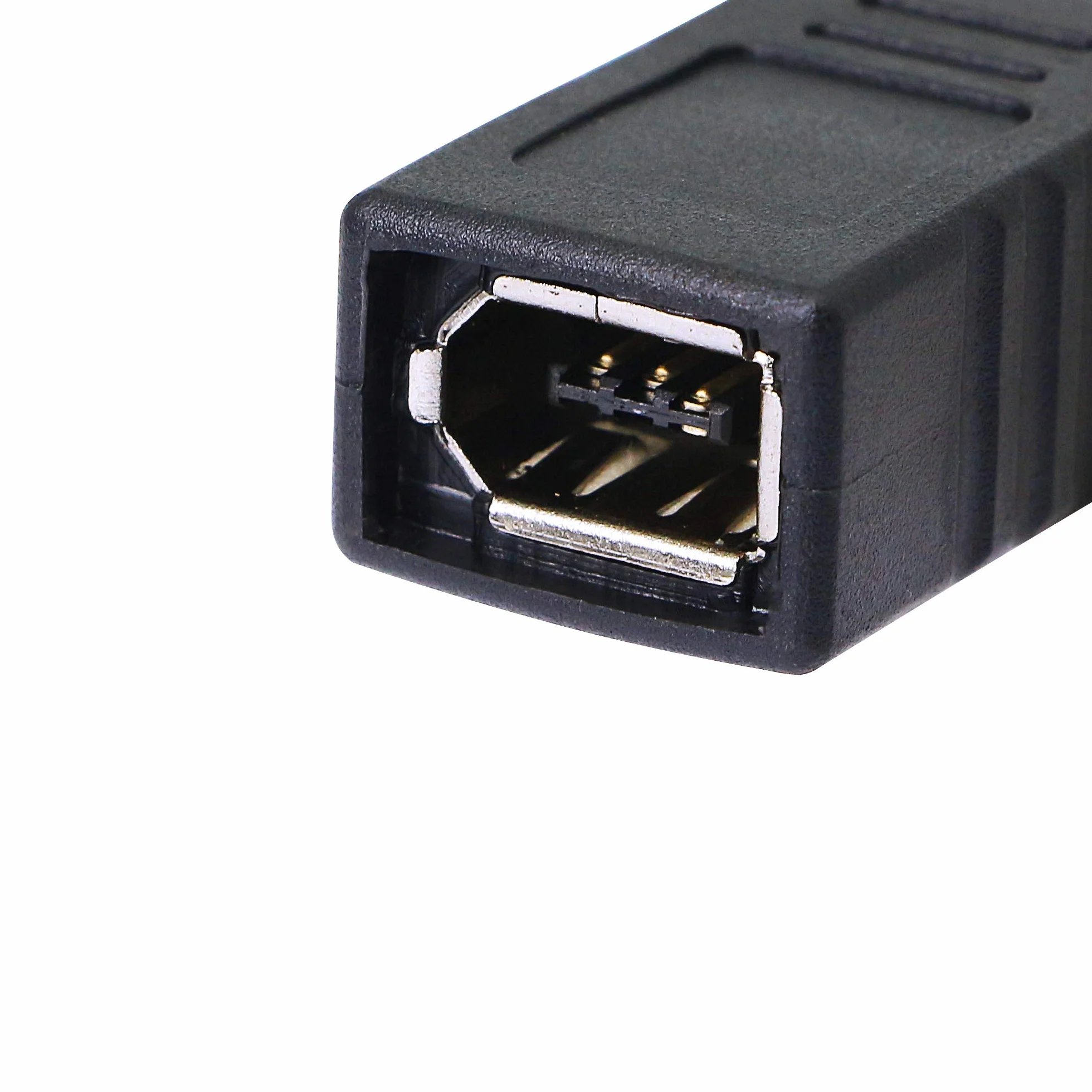 CERRXIAN IEEE 1394 FireWire 400 do 800 6-pin żeński na 9-pin męski adapter FW 800 2 szt.
