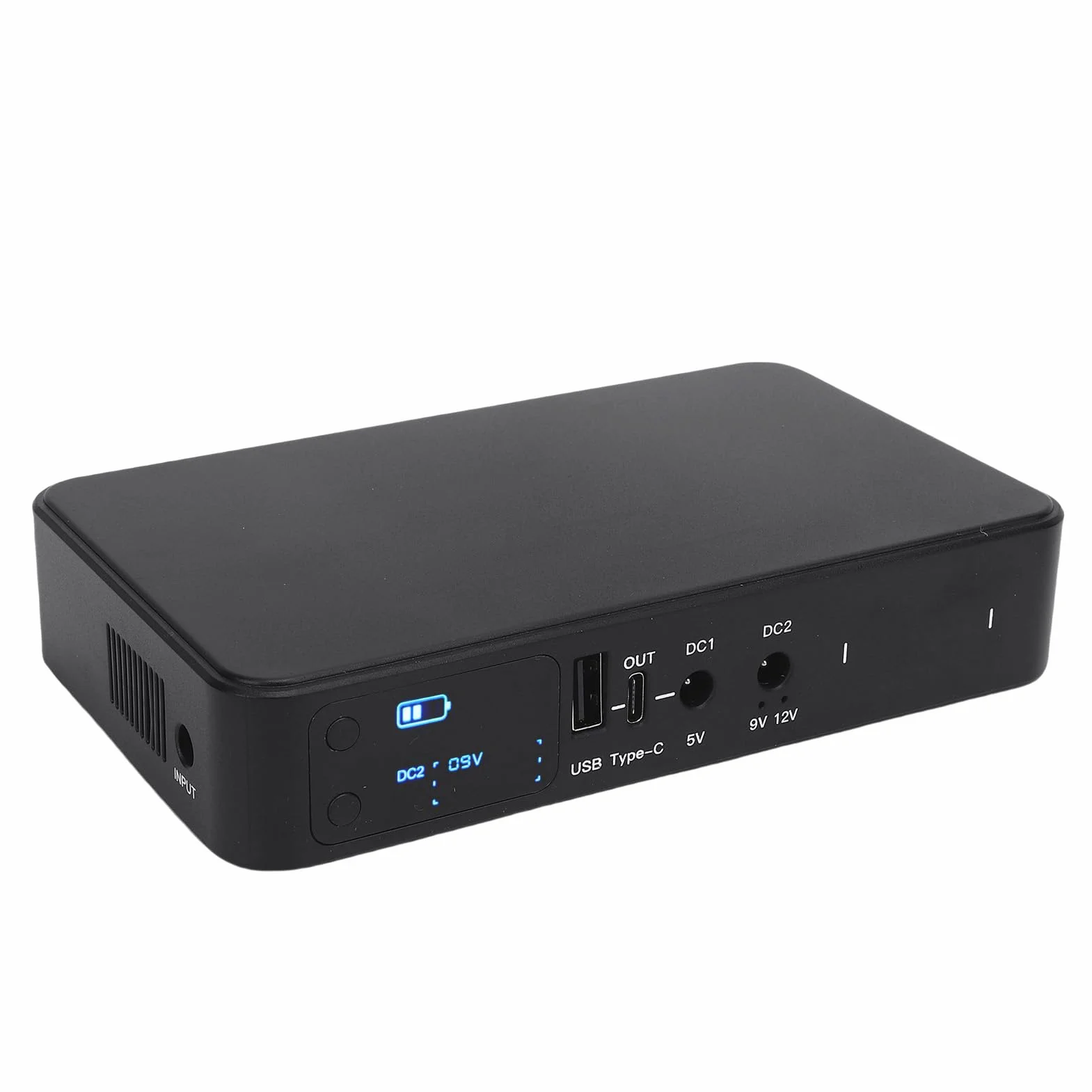 CCYLEZ Mini UPS Nieprzerwane Kopie Zapasowe Baterii Zasilacza, Przenośny Bank Zasilający 18000 MAh z Wyjściem DC 5V 9V 12 V, dla Skanera Odcisków Palców z Modem Routerów CCTV