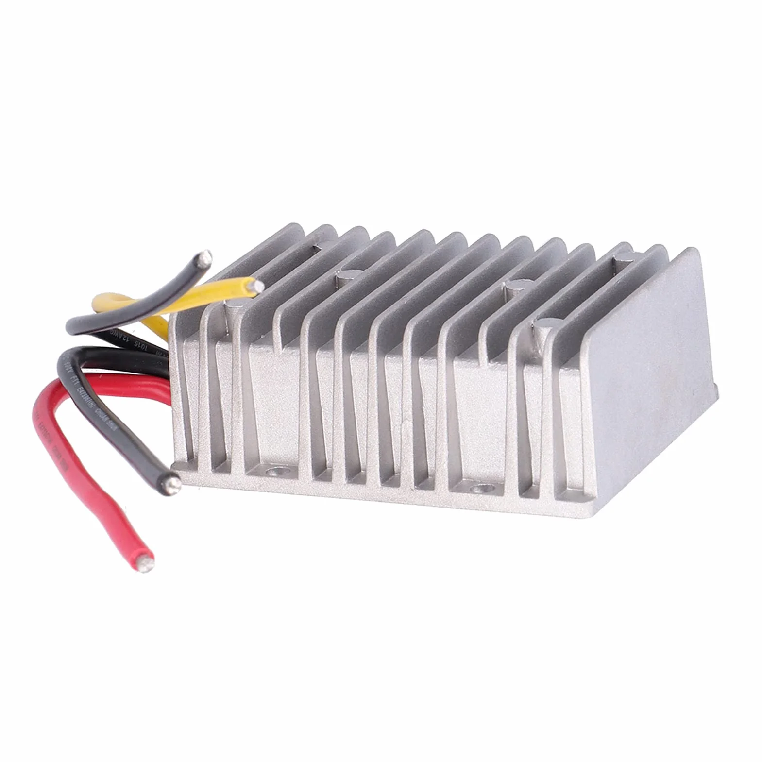 Przetwornica napięcia prądu stałego 12 V na 24 V 20 A 480 W Transformator doładowujący dużej mocy Wodoodporna obudowa ze stopu aluminium IP68 do silników samochodowych Paski LED