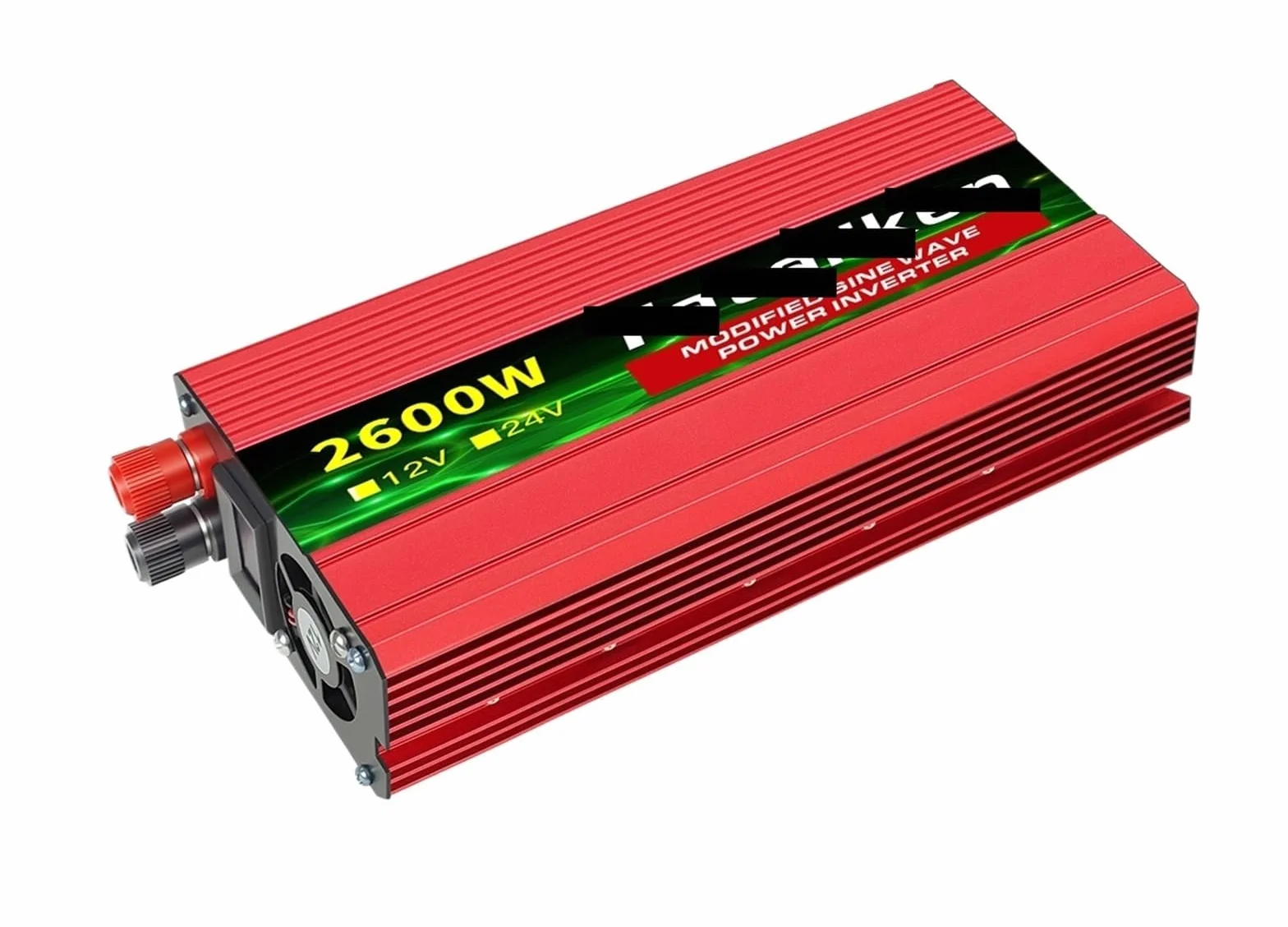 Falownik z czystą sinusoidą, 1500W/2000W/2600W DC 12V do AC 220 przenośna przetwornica napięcia do samochodu przejściówka do ładowarki uniwersalne akcesoria samochodowe(12V2600W UNIVERSAL)
