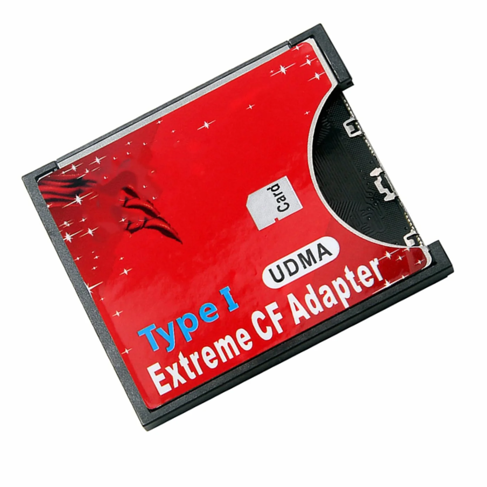 20X Nowy Pokrowiec na Kartę SD do ObsłUguje Bezprzewodową Kartę WIFI SD Typ i Adapter SLR Camera Red