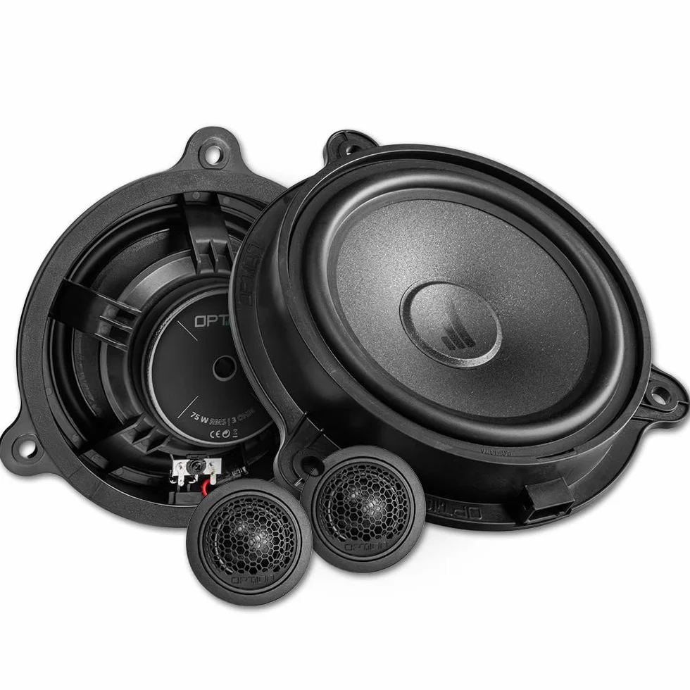 Option Głośnik kompatybilny z Renault Master IV (RDA/RDB/RDC) - 100% system głośników przednich Plug & Play z głośnikiem wysokotonowym 25 mm, 75 W RMS, wysoka wydajność