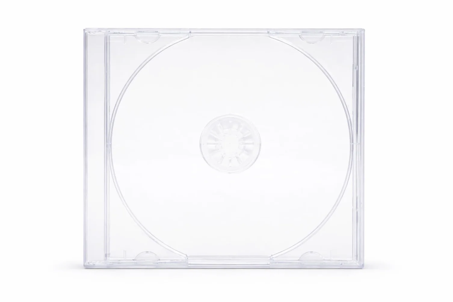 Dragon Trading® osłony na płyty CD/DVD na 1 płyty, 10,4 mm, przezroczyste, 100 sztuk
