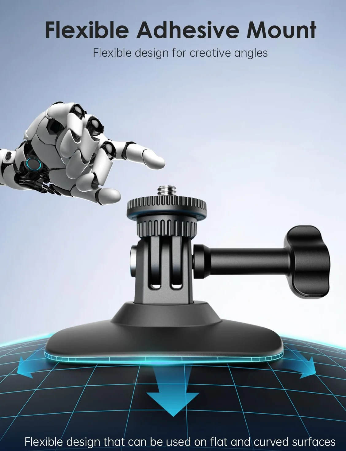 2 elastyczne uchwyty kask samoprzylepn do Insta360X5 do GoPro Hero | 3m mocny uchwyt samoprzylepny, uchwyt motocyklowy dla kamery do Osmo action, zestaw podstawy głowy dla akcesoriów do Insta360