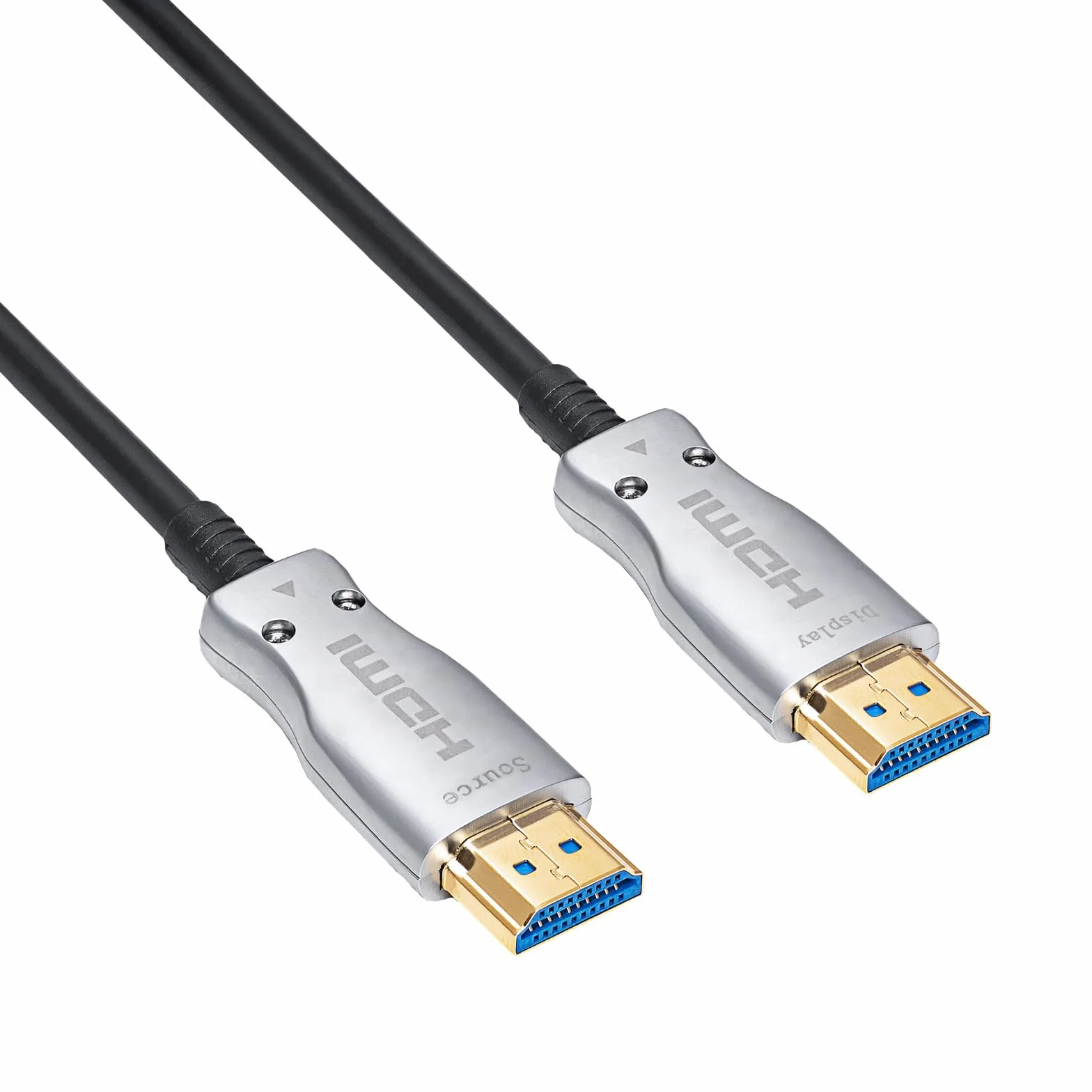 AKYGA AK-HD-400L optyczny kabel HDMI AOC 48 Gb/s 8K 60 Hz 4K 120 Hz ver. 2.1 40 m czarny Ethernet TV PS5 Xbox rzutnik kina domowego PC