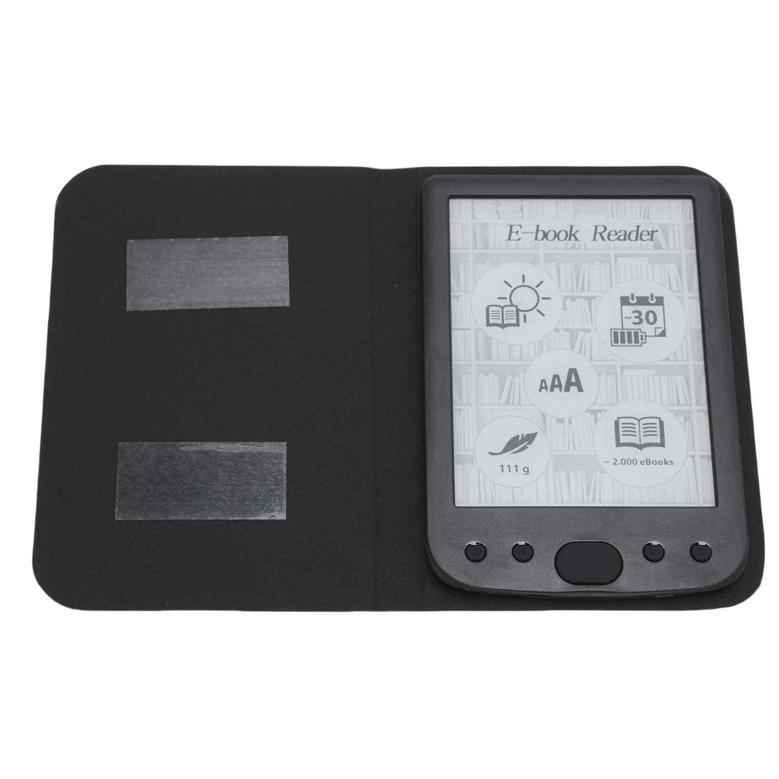 Generic E Reader, E: Czytnik Książki 2500 MAh Eye Friendly 6 Cal na podróż (4G)